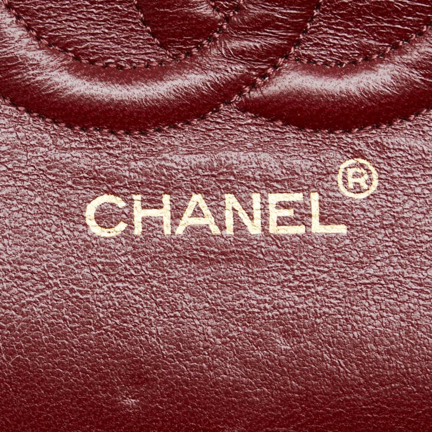 Chanel Sac Double Flap en coton noir