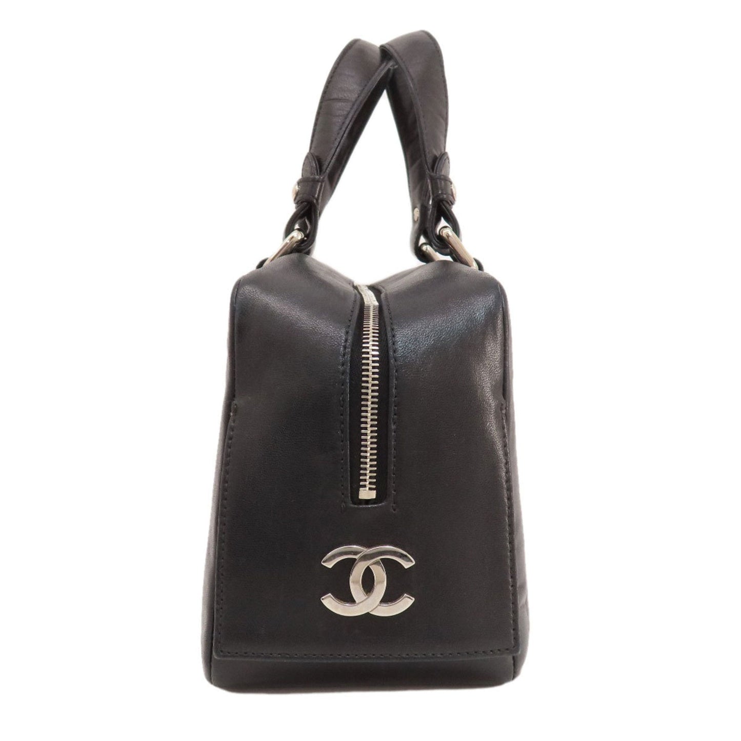 Chanel Sac Mademoiselle en cuir noir