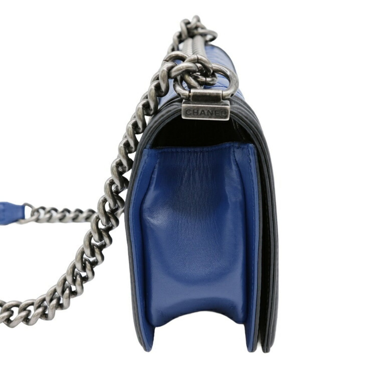 Chanel Sac Boy en cuir noir