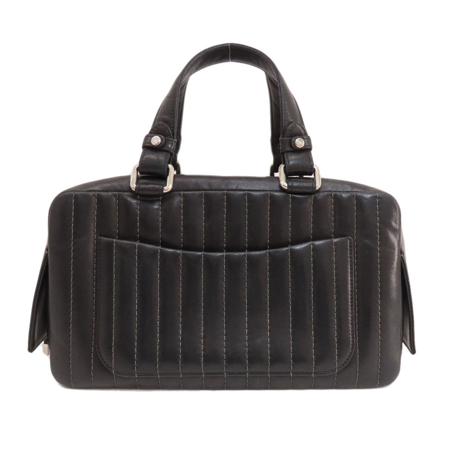 Chanel Sac Mademoiselle en cuir noir
