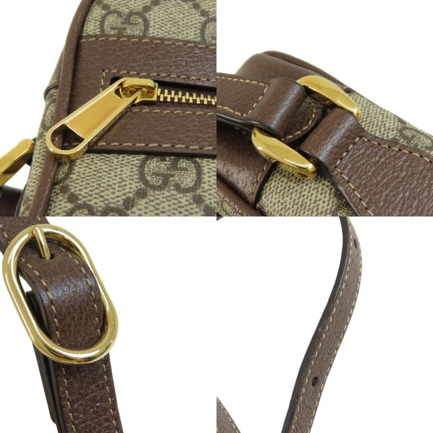 GUCCI 517350 Ophidia GG Supreme Bag Shoulder PVC Women's