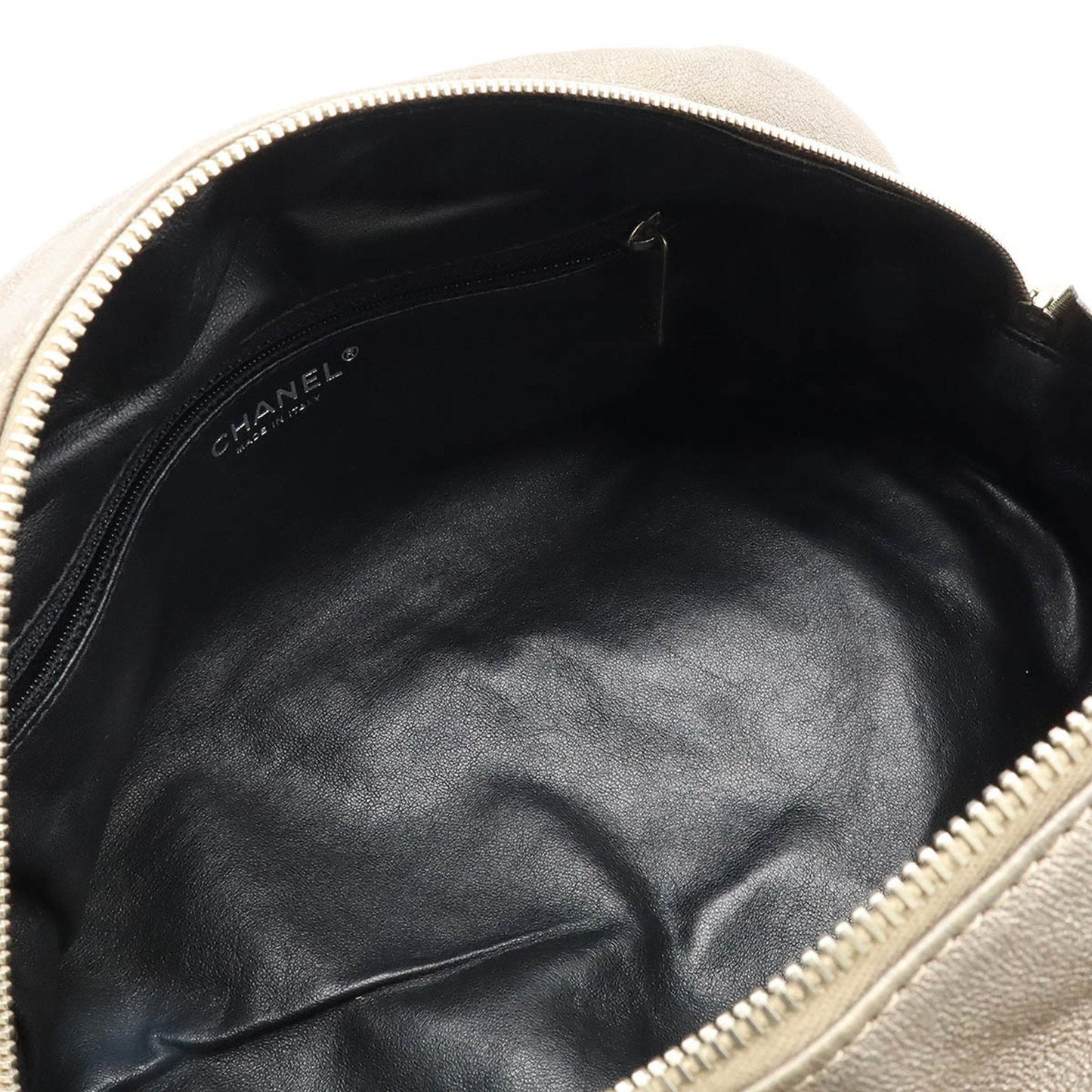 Chanel Sac Luxury Line en cuir dor
