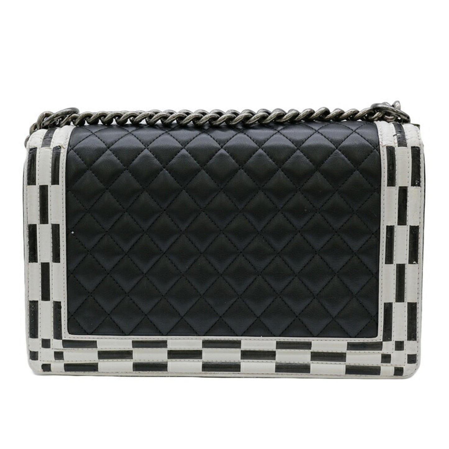 Chanel Sac Boy en cuir noir