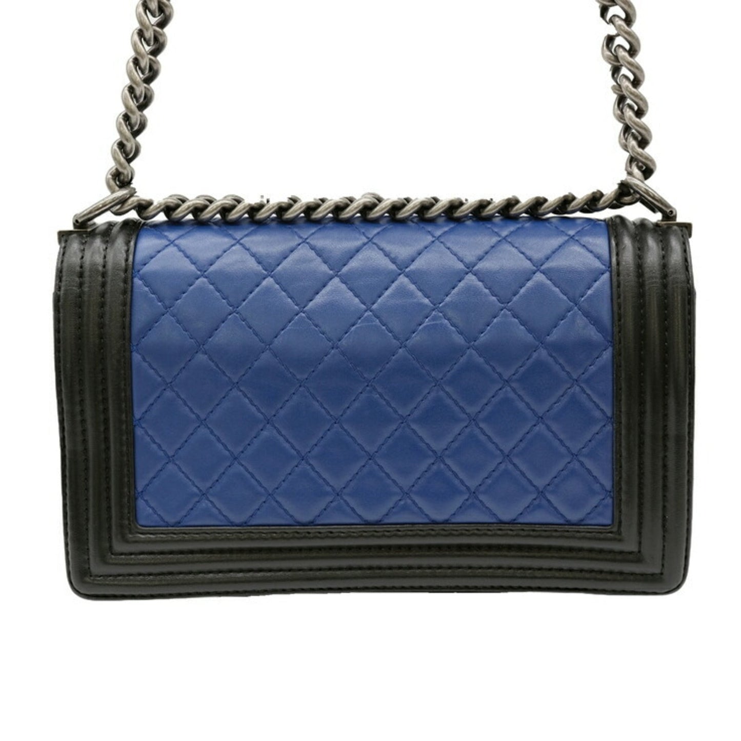 Chanel Sac Boy en cuir noir