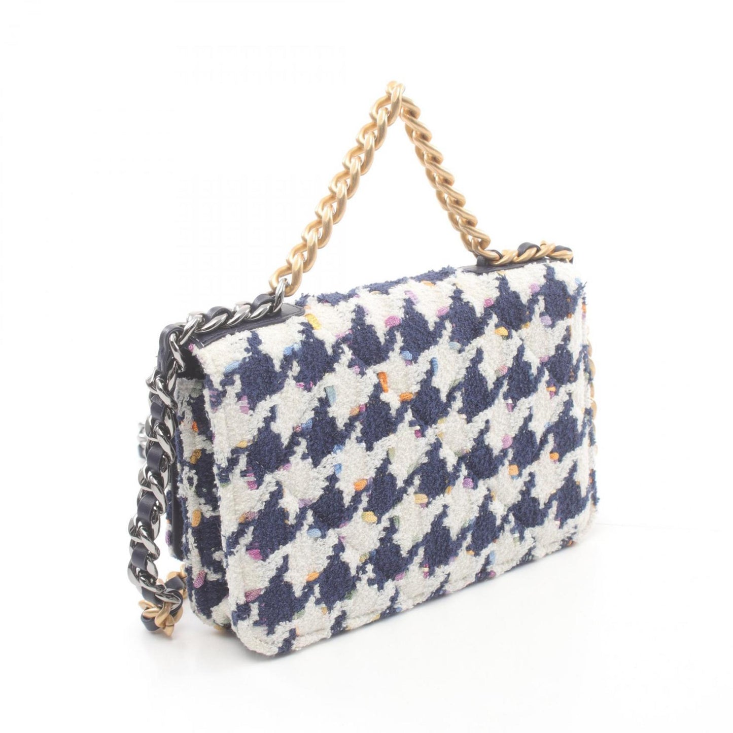 Chanel Sac Chanel 19 en tissu multicolore