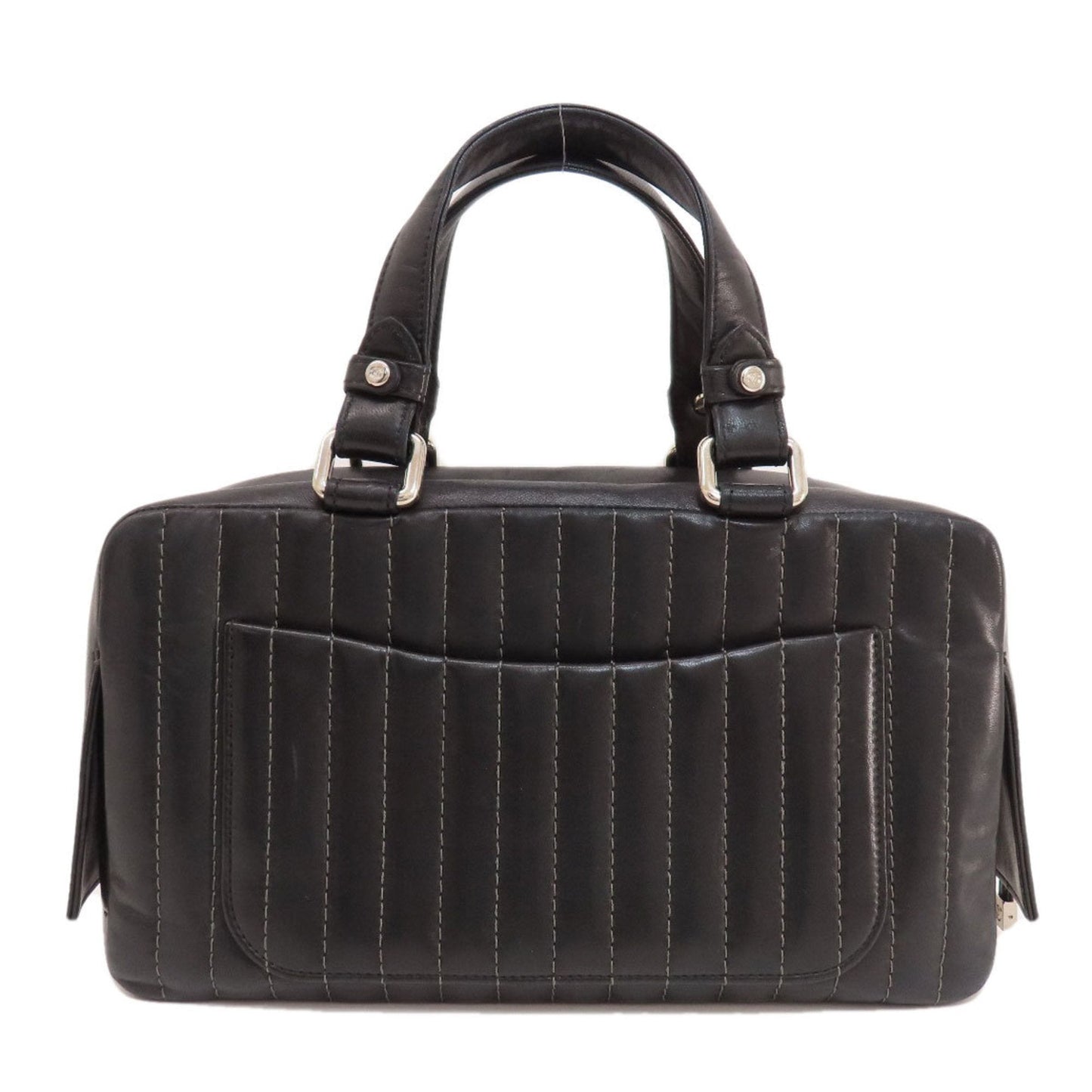 Chanel Sac Mademoiselle en cuir noir