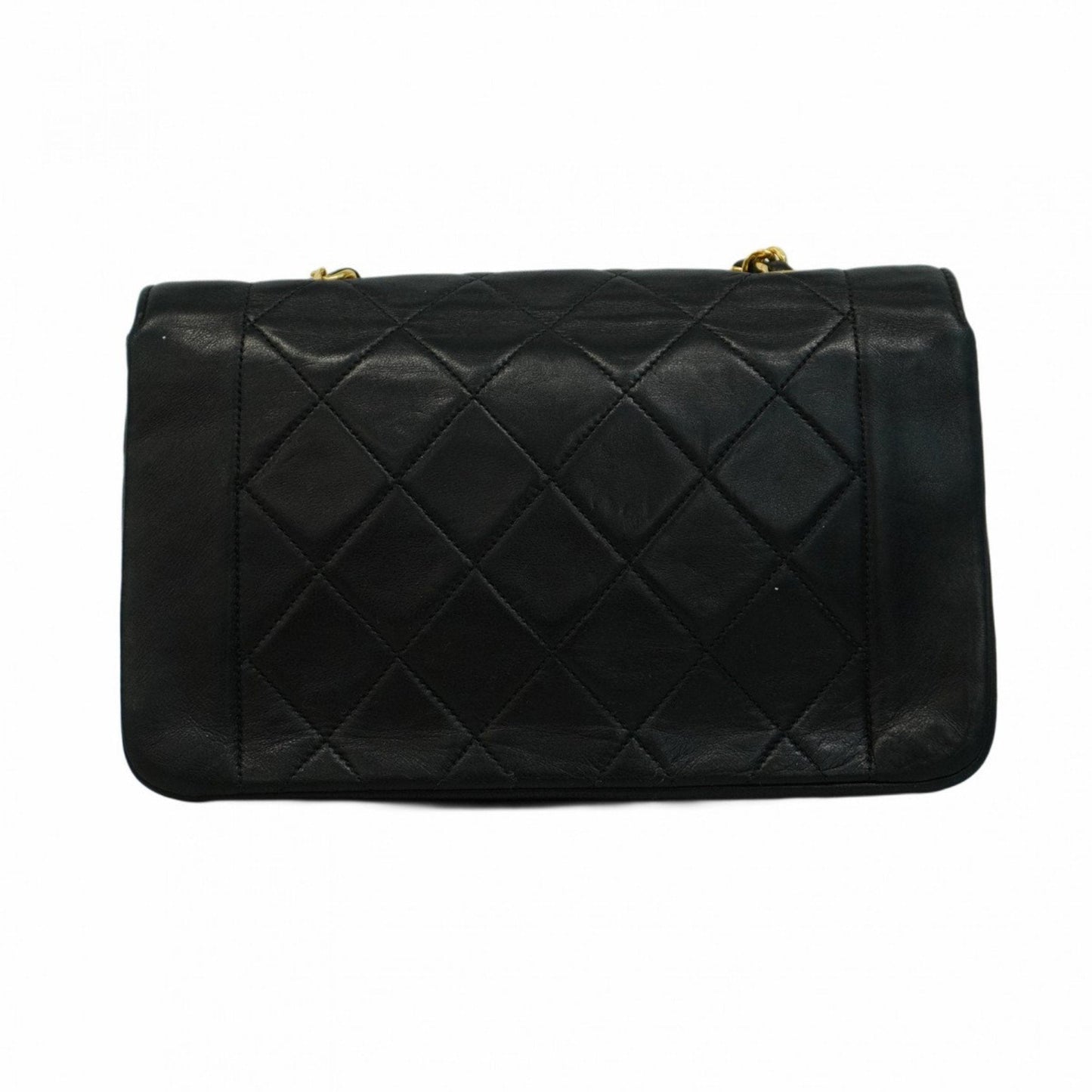 Chanel Sac Diana en cuir noir