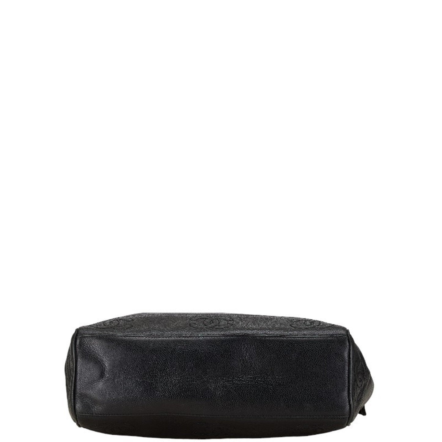 Chanel Sac Chain Tote en cuir caviar noir