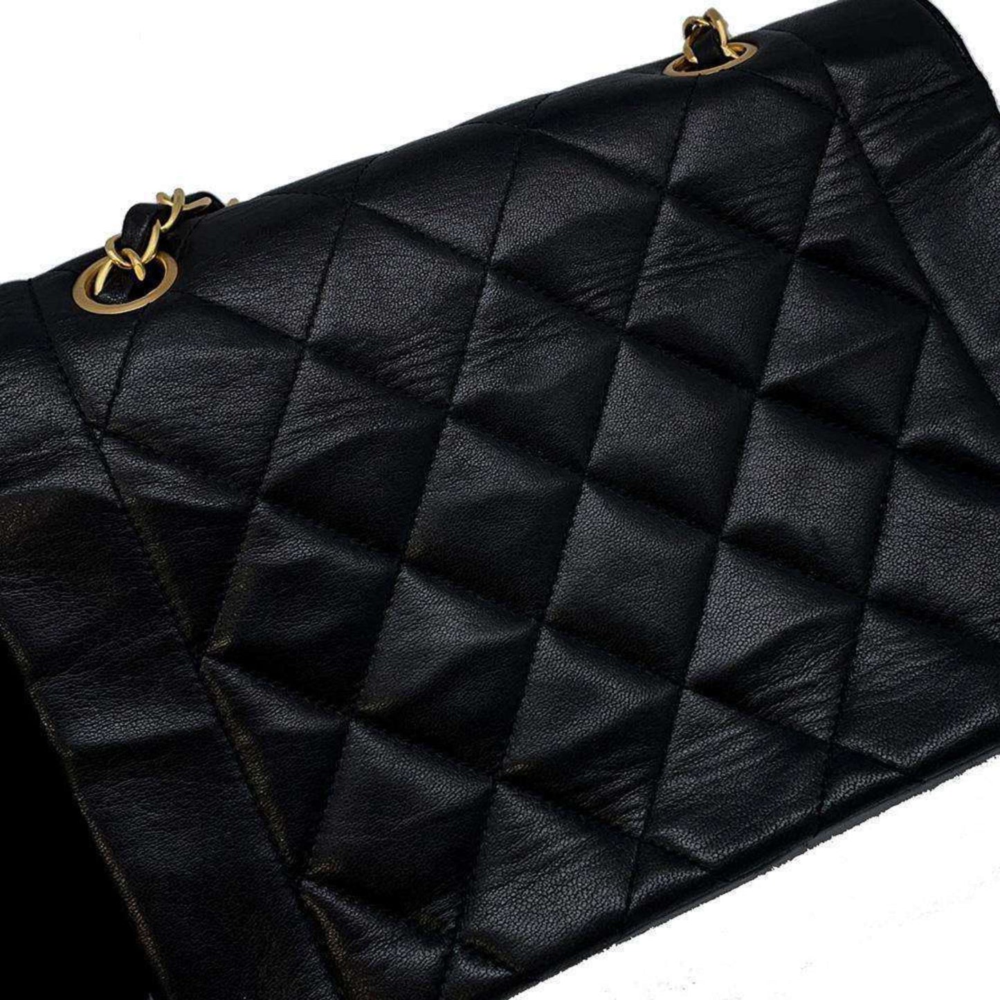 Chanel Sac Diana en cuir noir