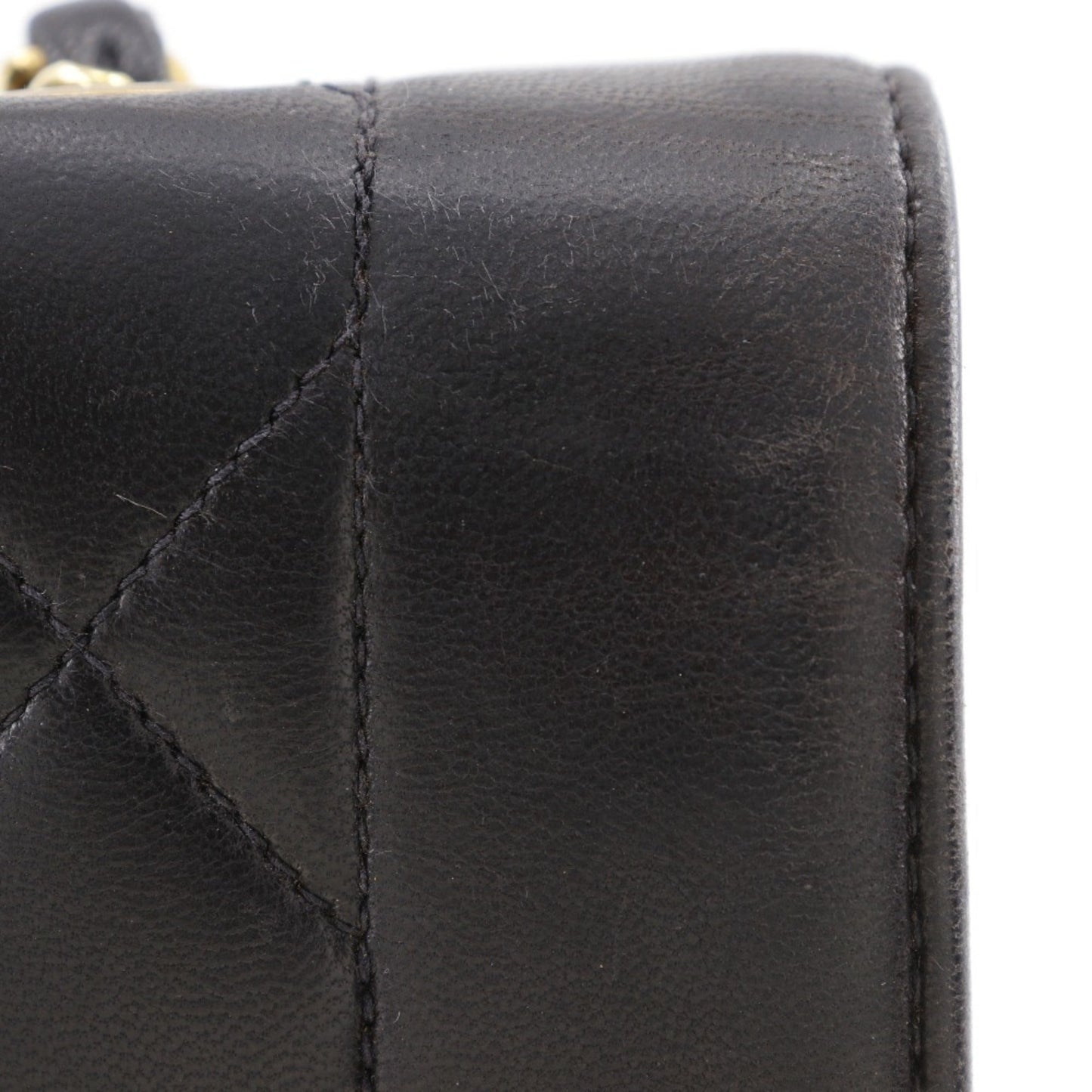 Chanel Sac Diana en cuir noir
