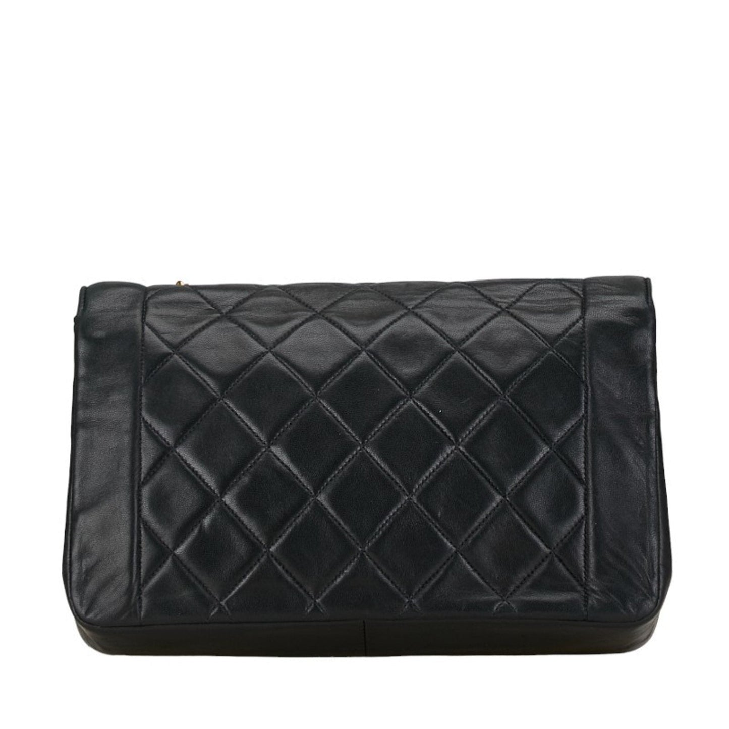 Chanel Sac Diana en cuir noir