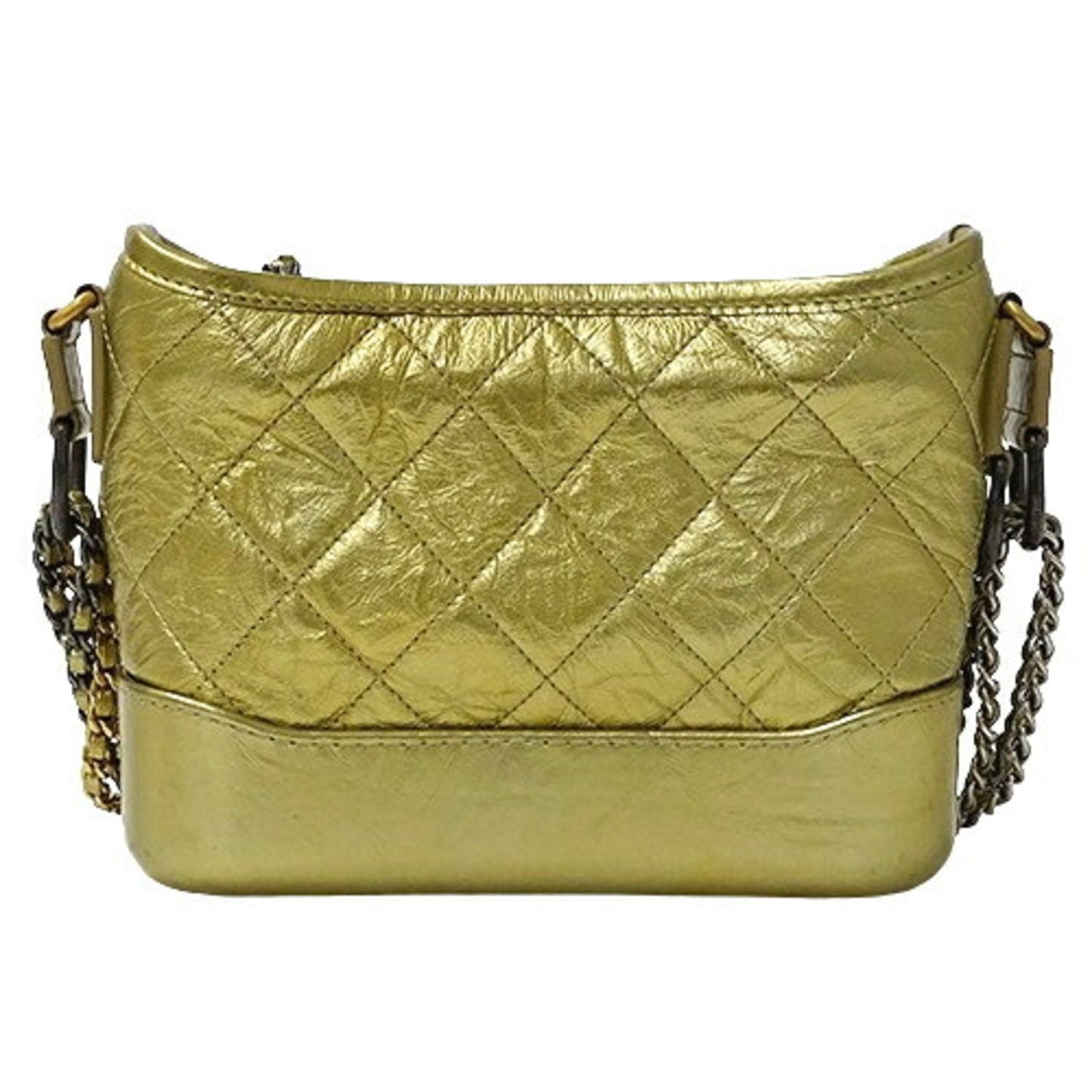 Chanel Sac Gabrielle en cuir dor