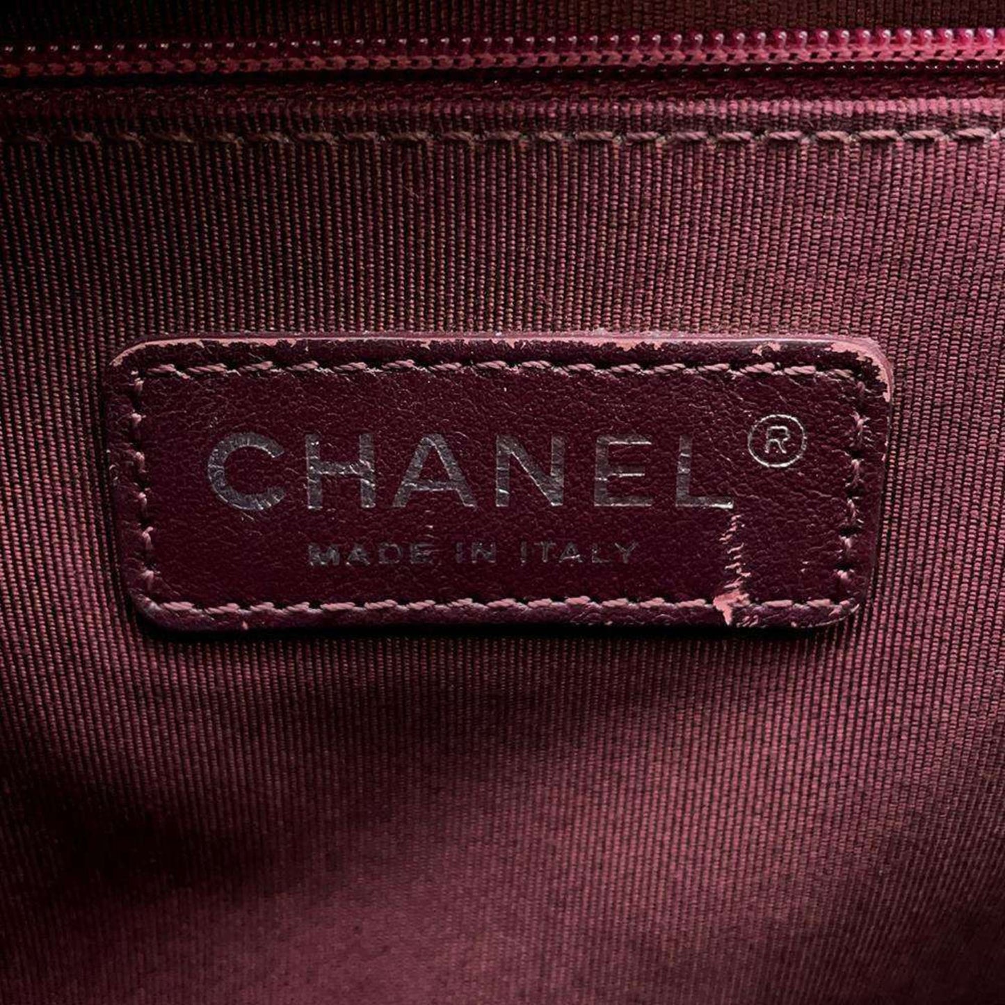 Chanel Sac Boy en cuir noir