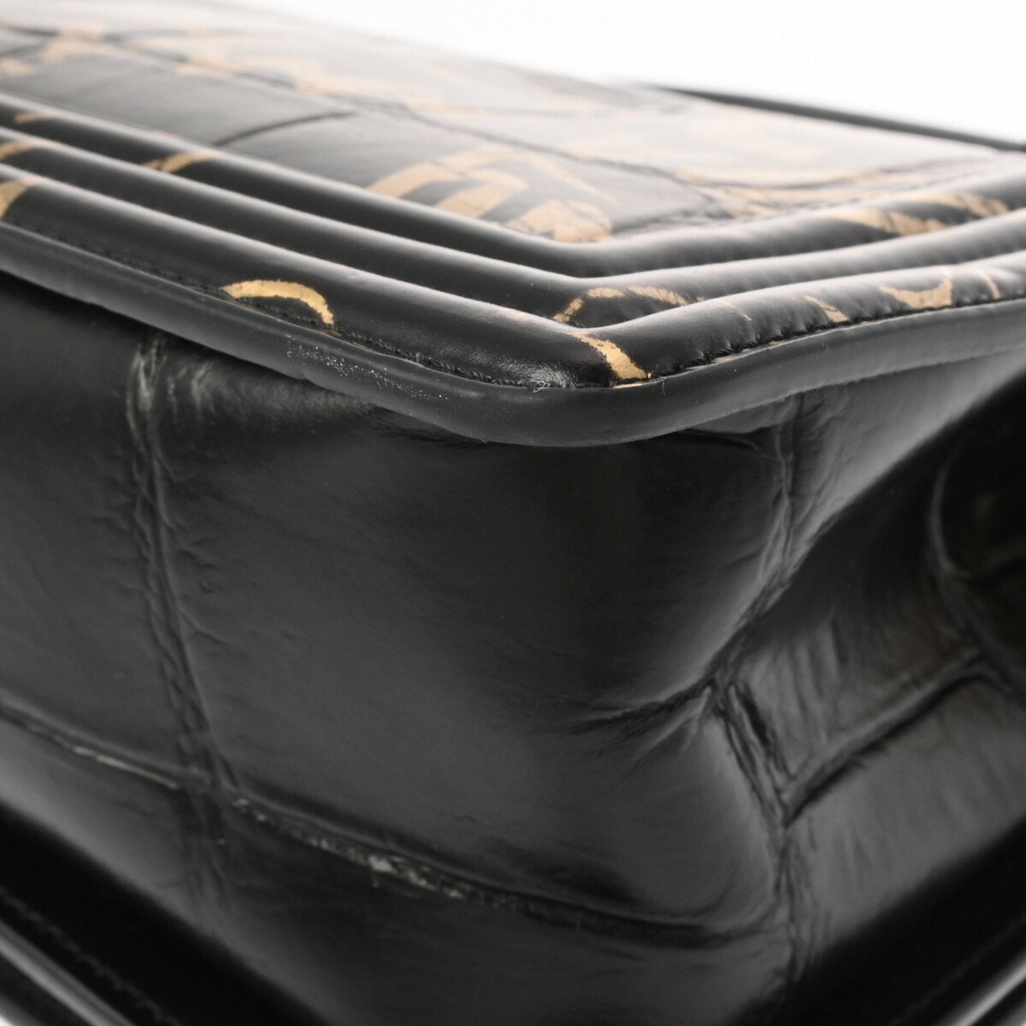Chanel Sac Boy en cuir noir
