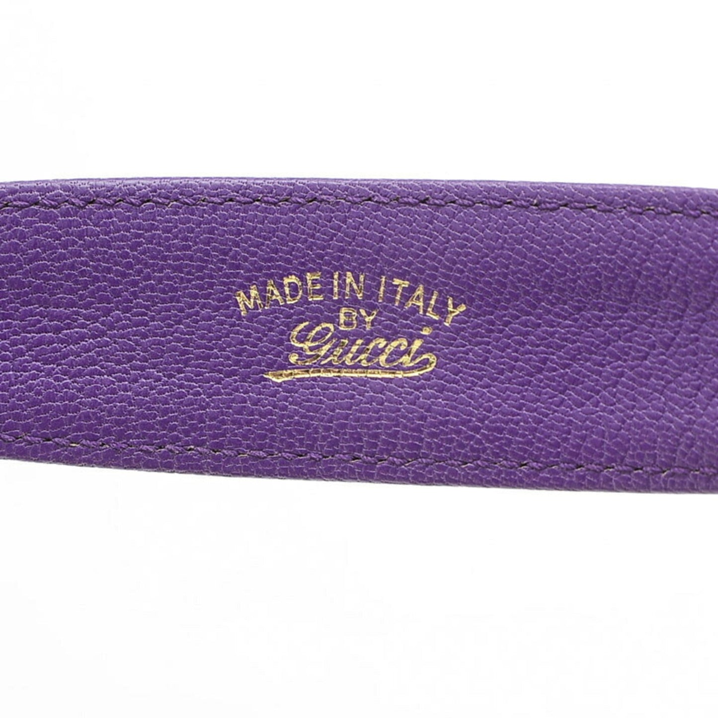 GUCCI Aphrodite Small Shoulder Bag Leather Purple 731817