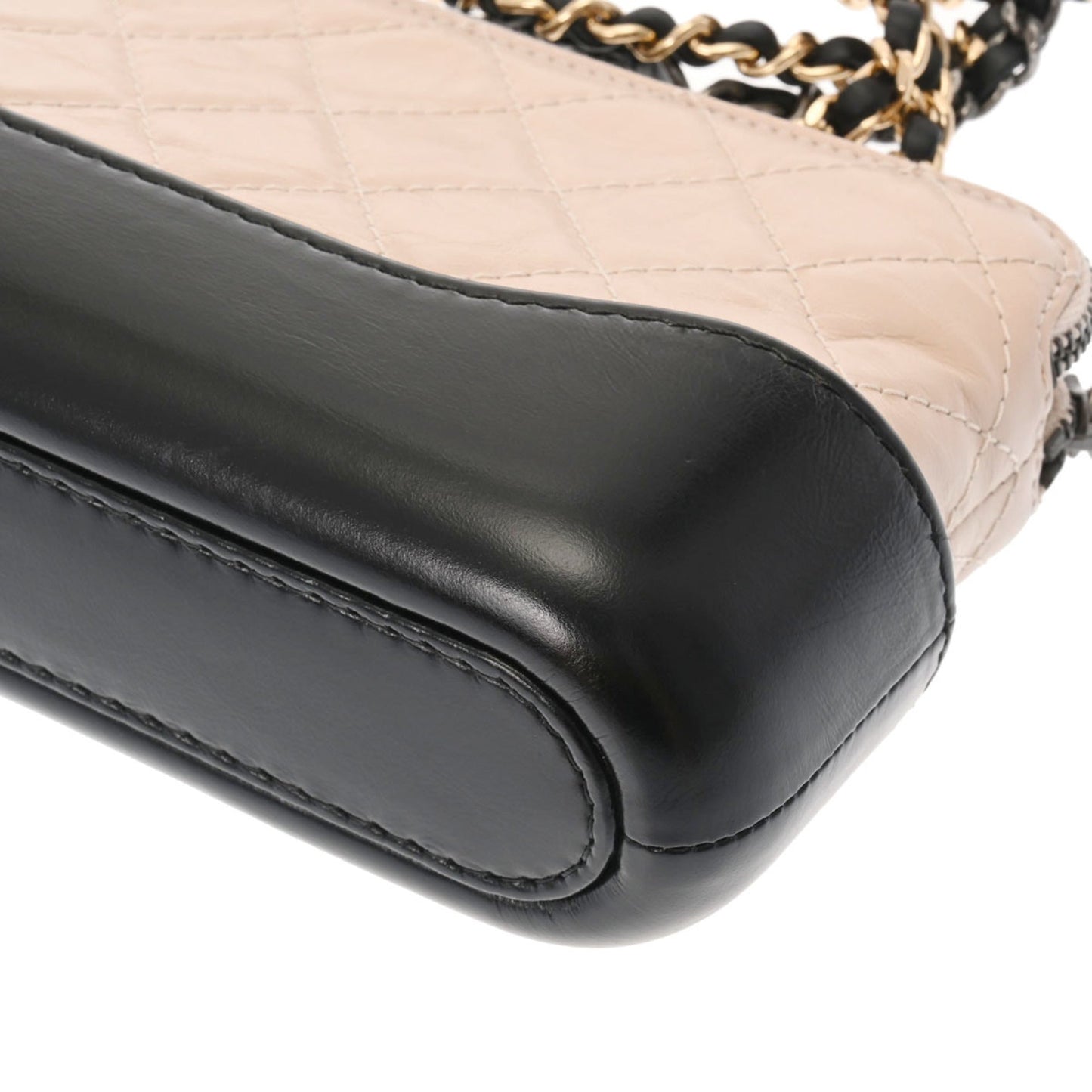Chanel Sac Gabrielle en cuir beige