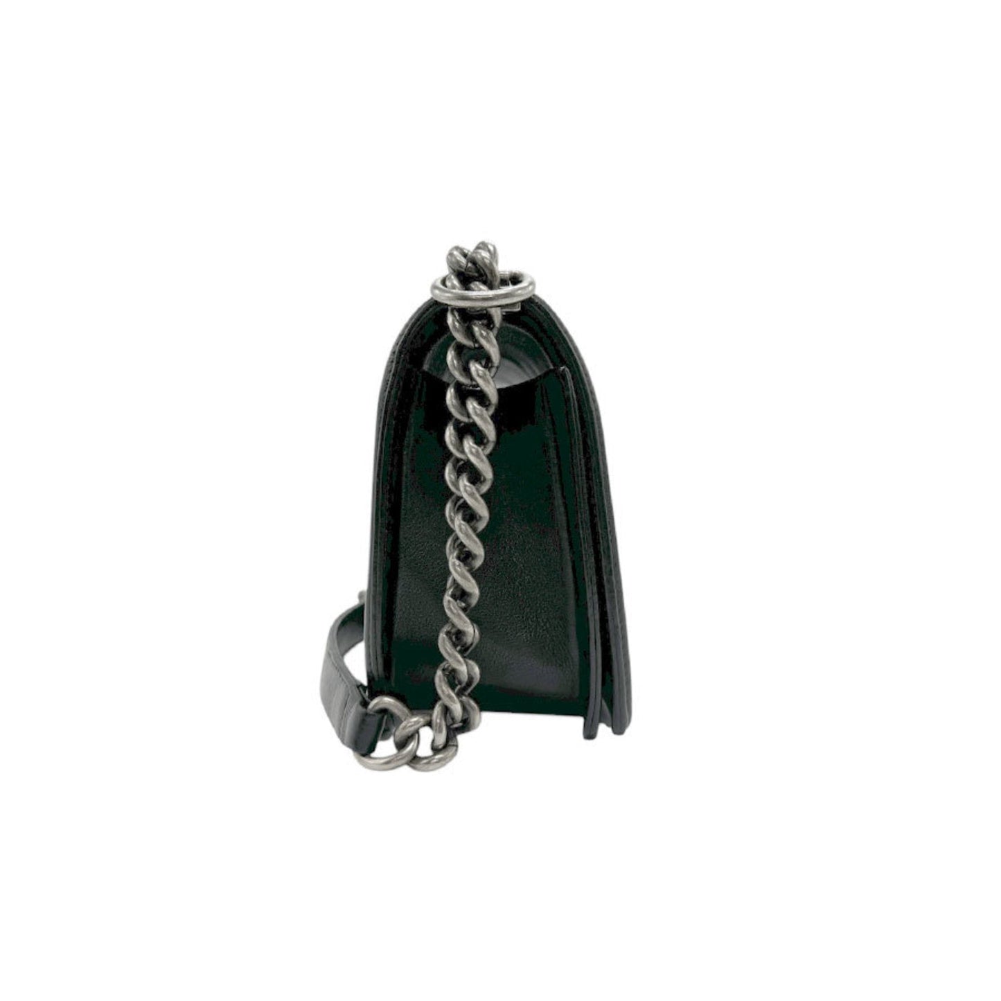 Chanel Sac Boy en cuir noir