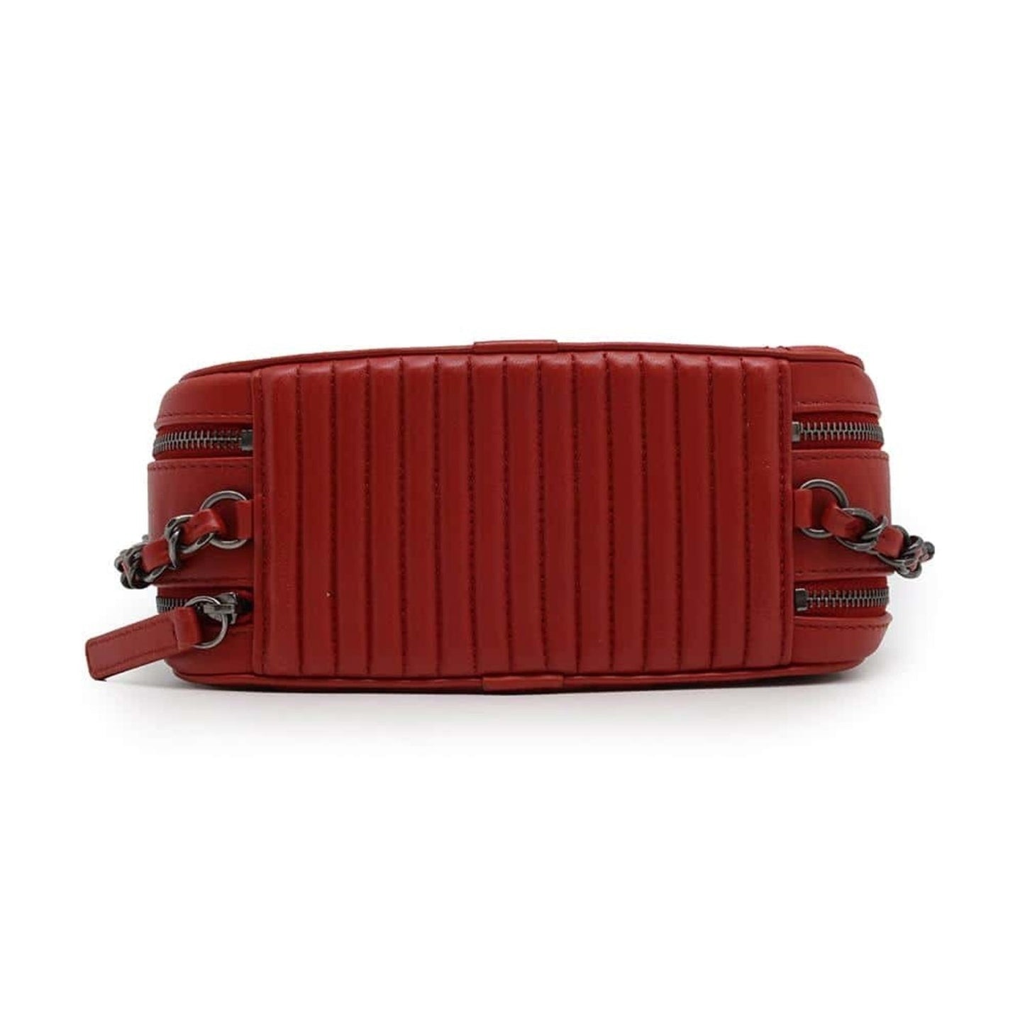 Chanel Sac Boy en cuir rouge