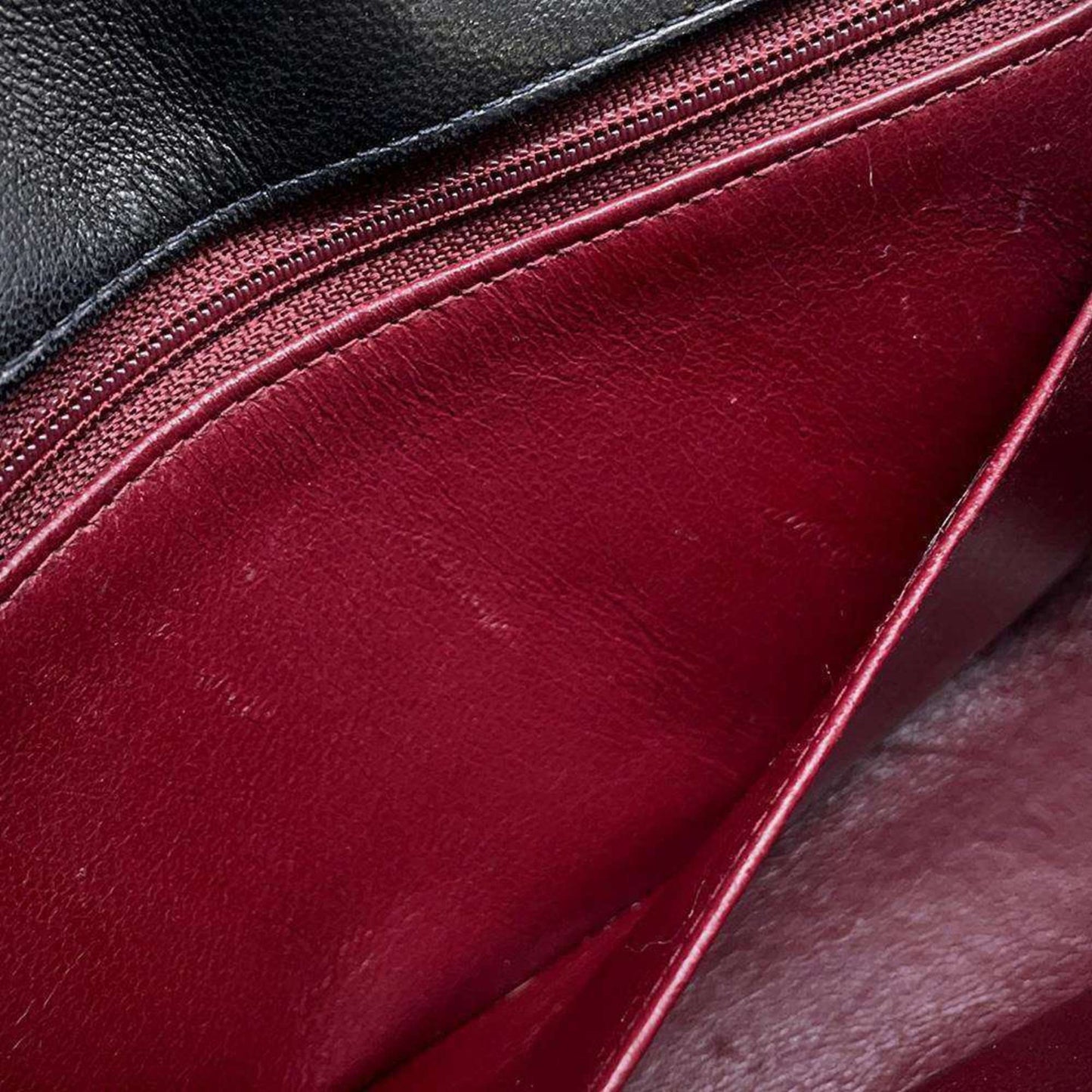 Chanel Sac Diana en cuir noir