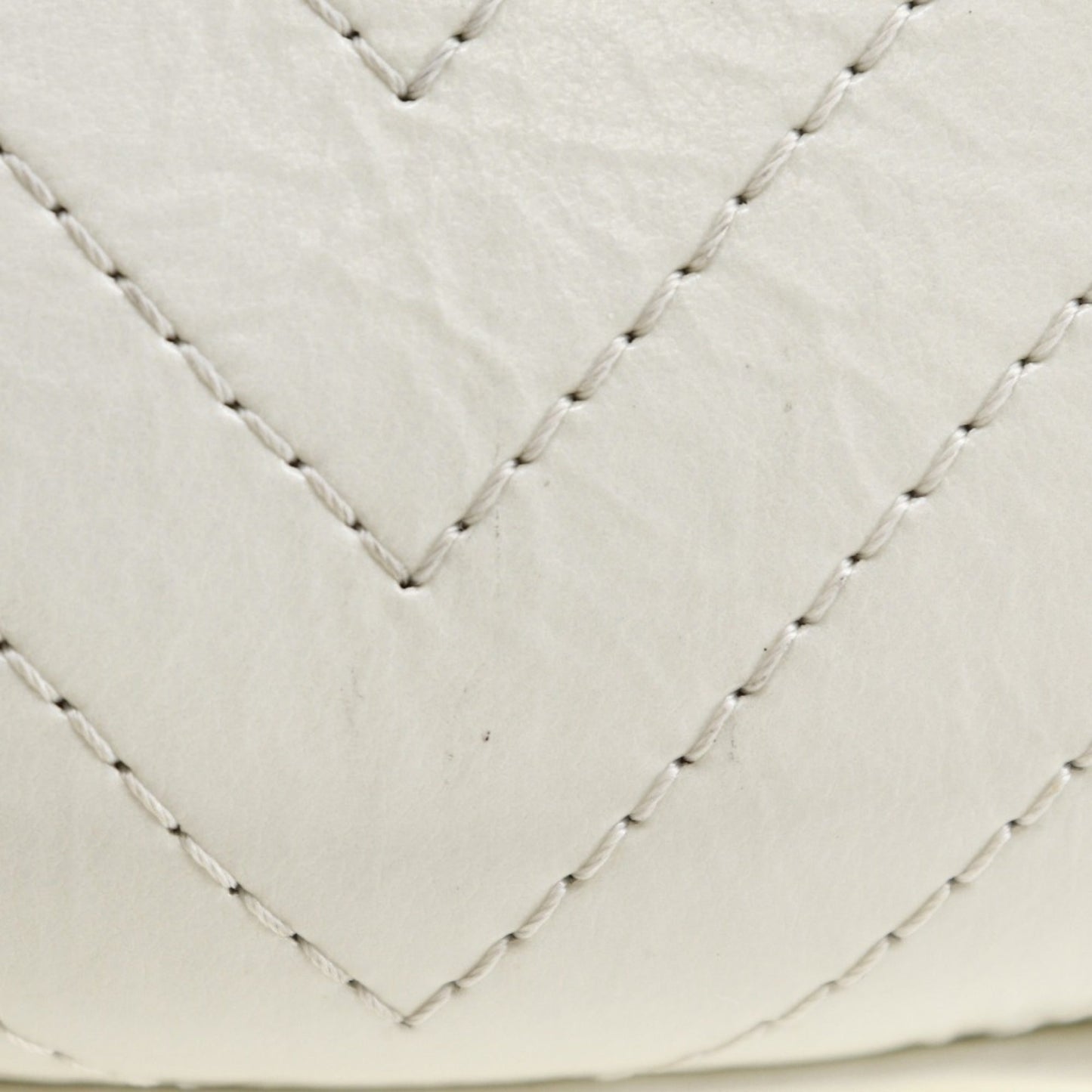 Chanel Sac La Pausa en cuir blanc