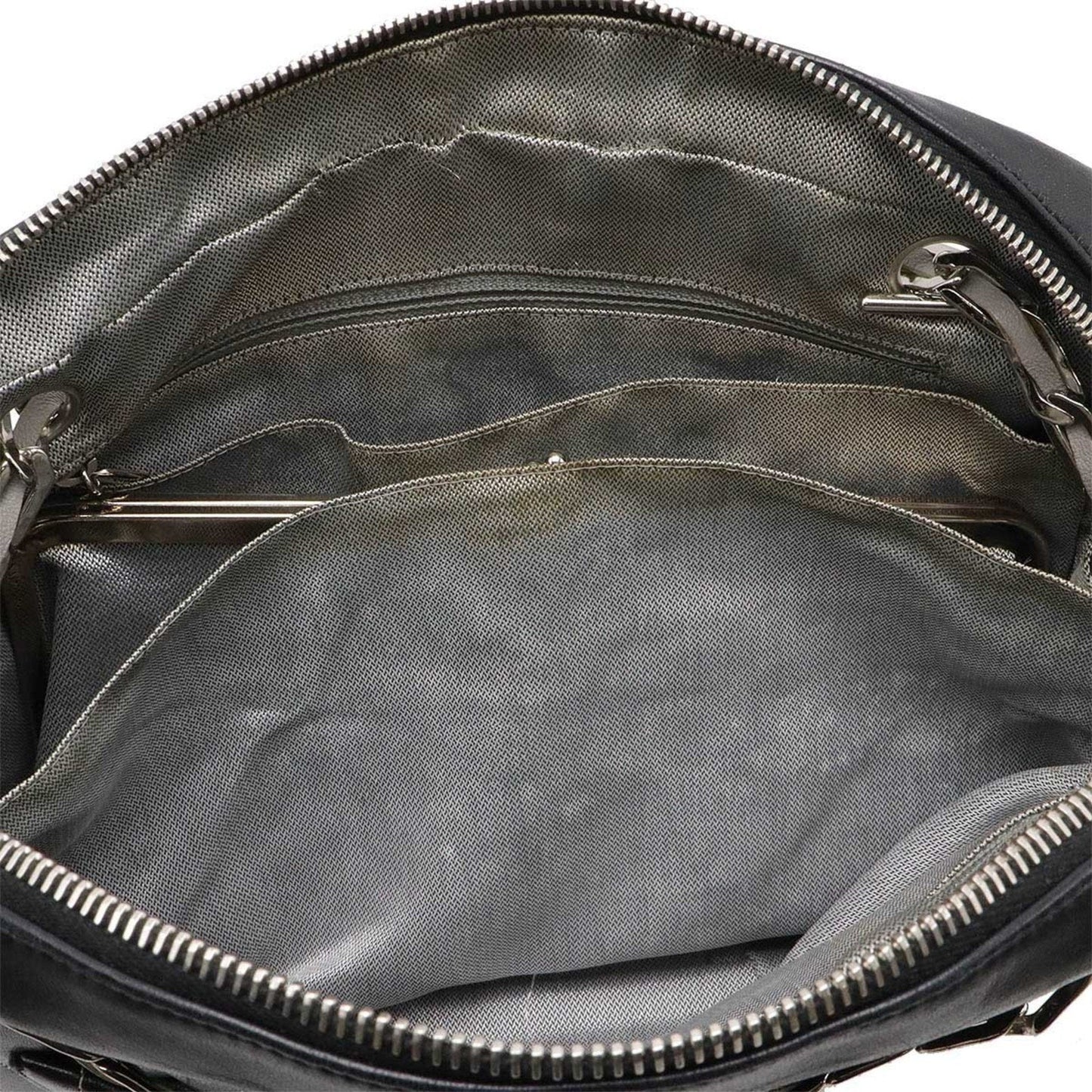 Chanel Sac Mademoiselle en cuir noir