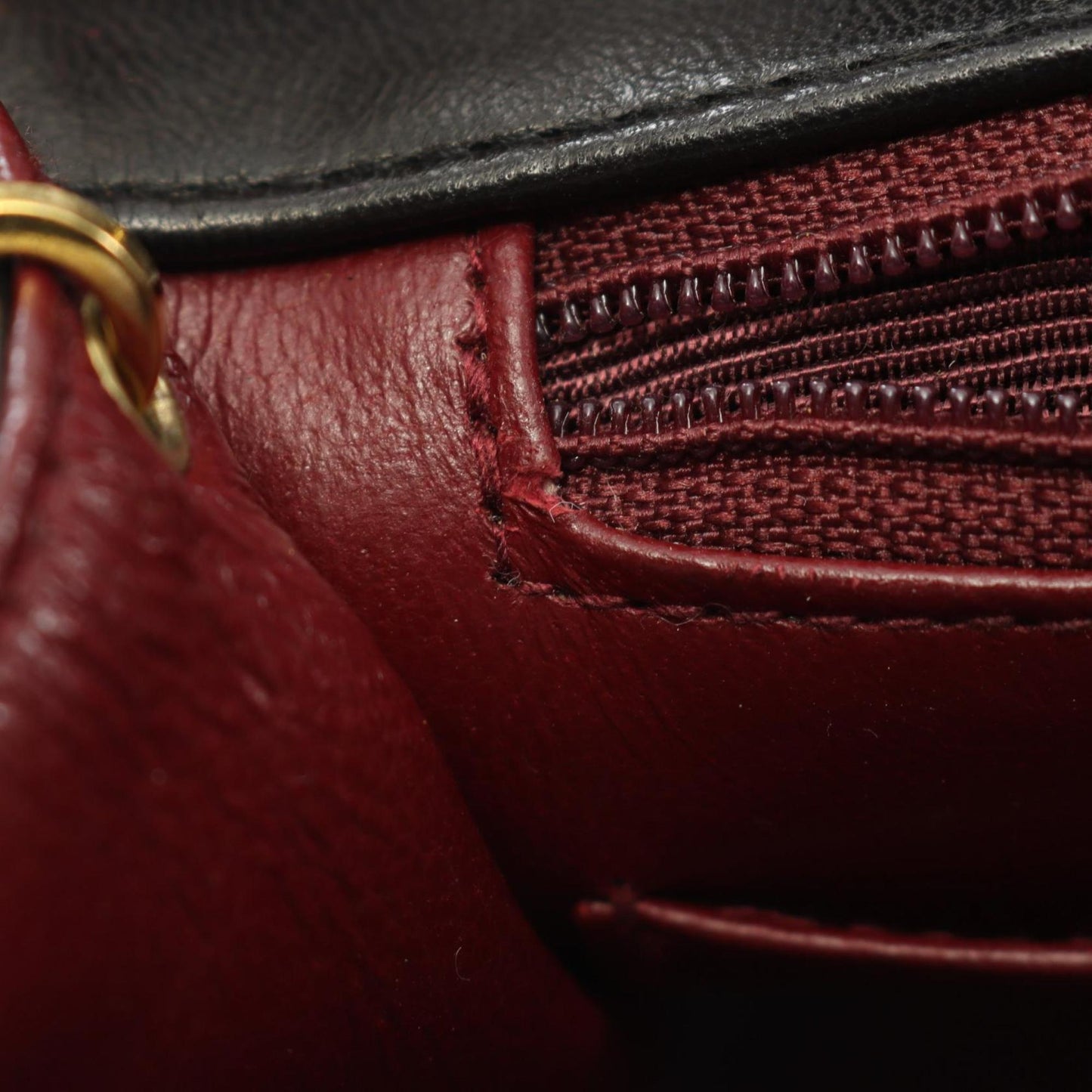 Chanel Sac Diana en cuir noir