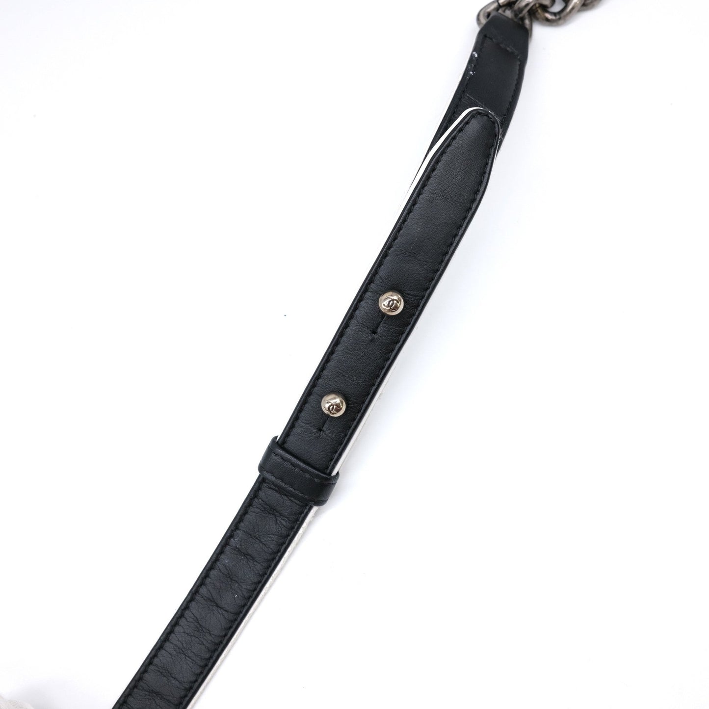 Chanel Sac Boy en cuir noir