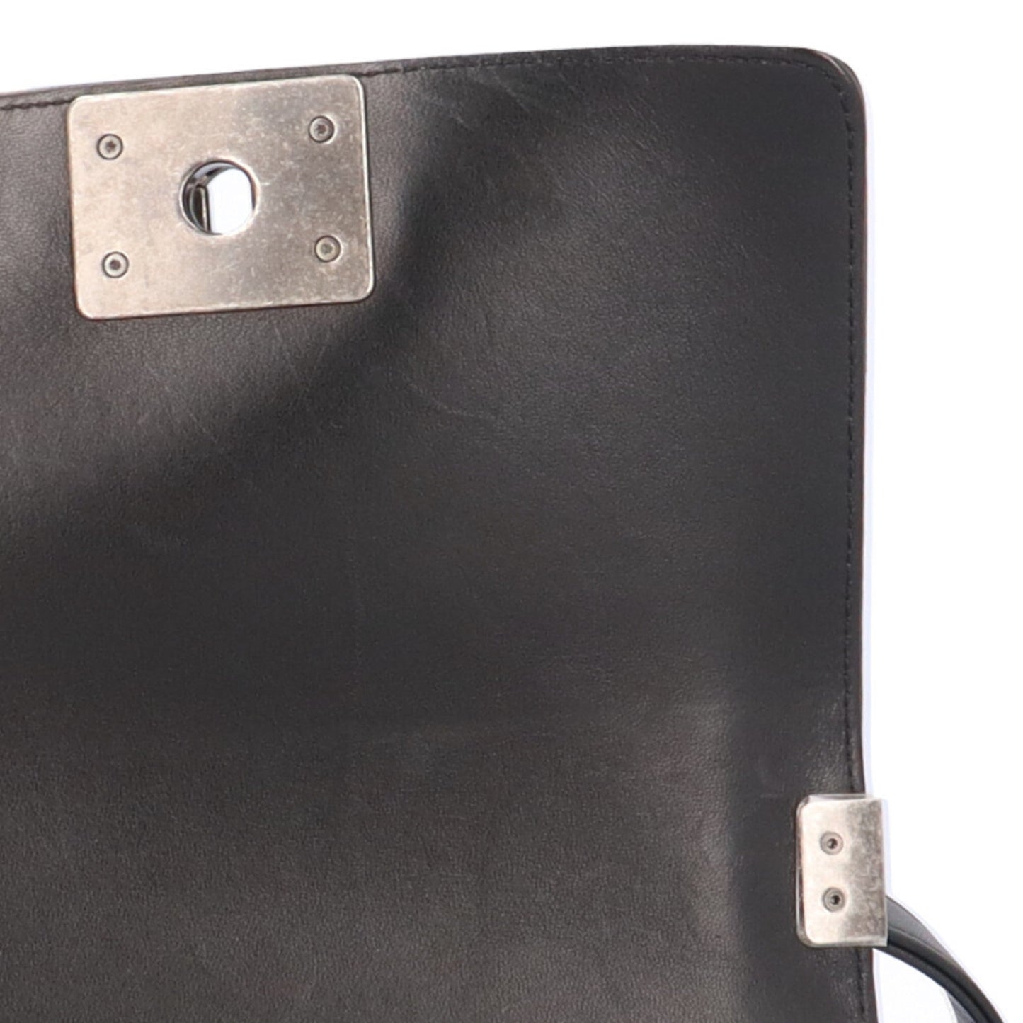 Chanel Sac Boy en cuir noir
