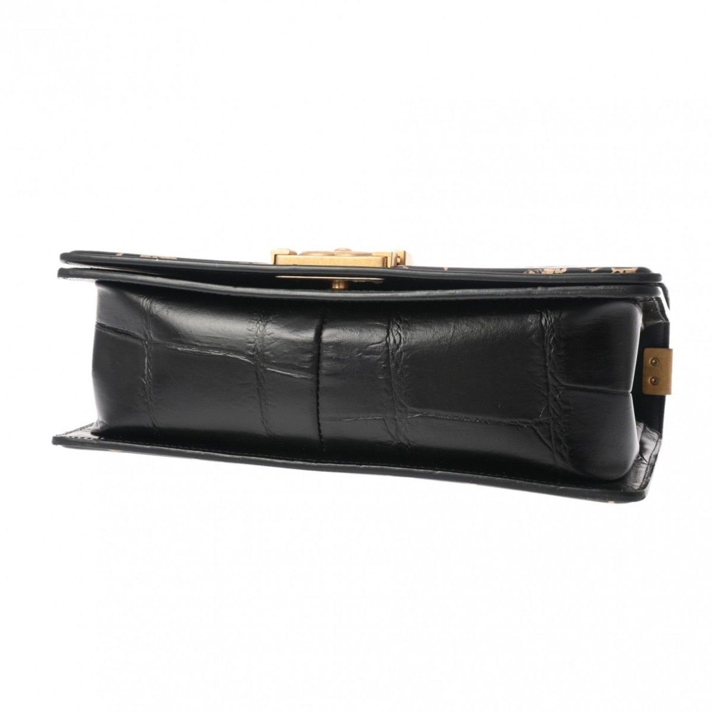 Chanel Sac Boy en cuir noir