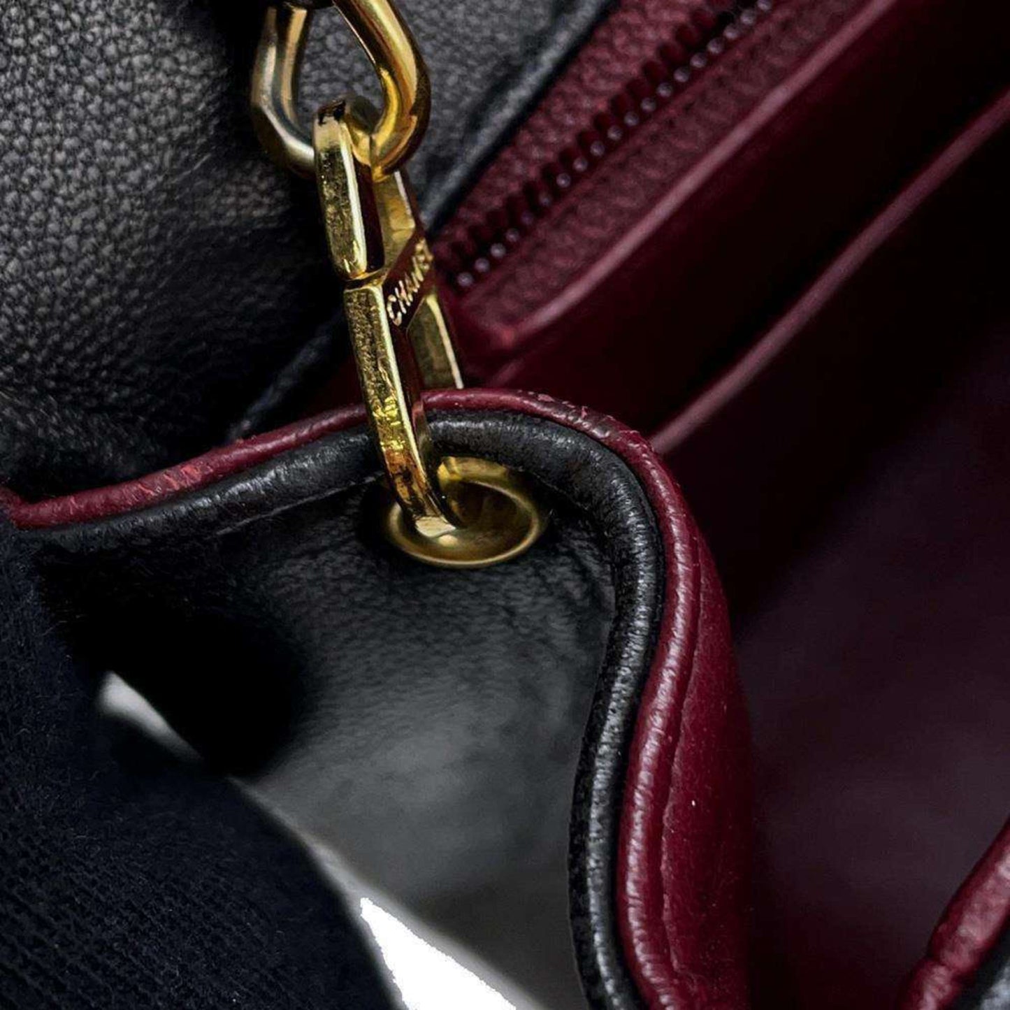 Chanel Sac Diana en cuir noir