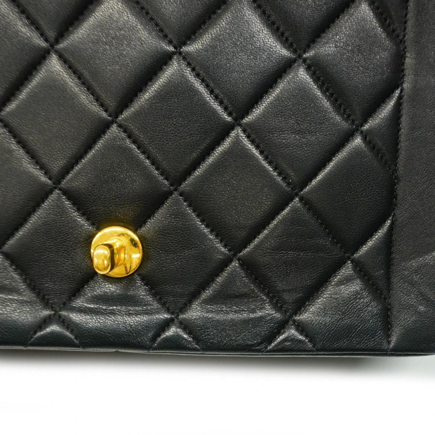 Chanel Sac Diana en cuir noir