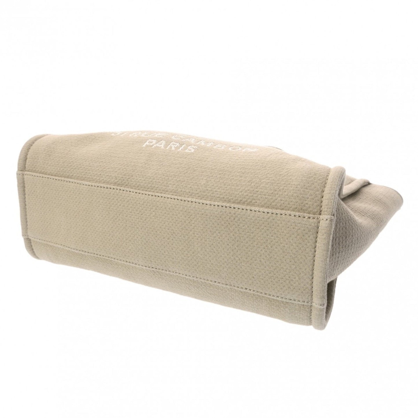 Chanel Sac Deauville en toile gris