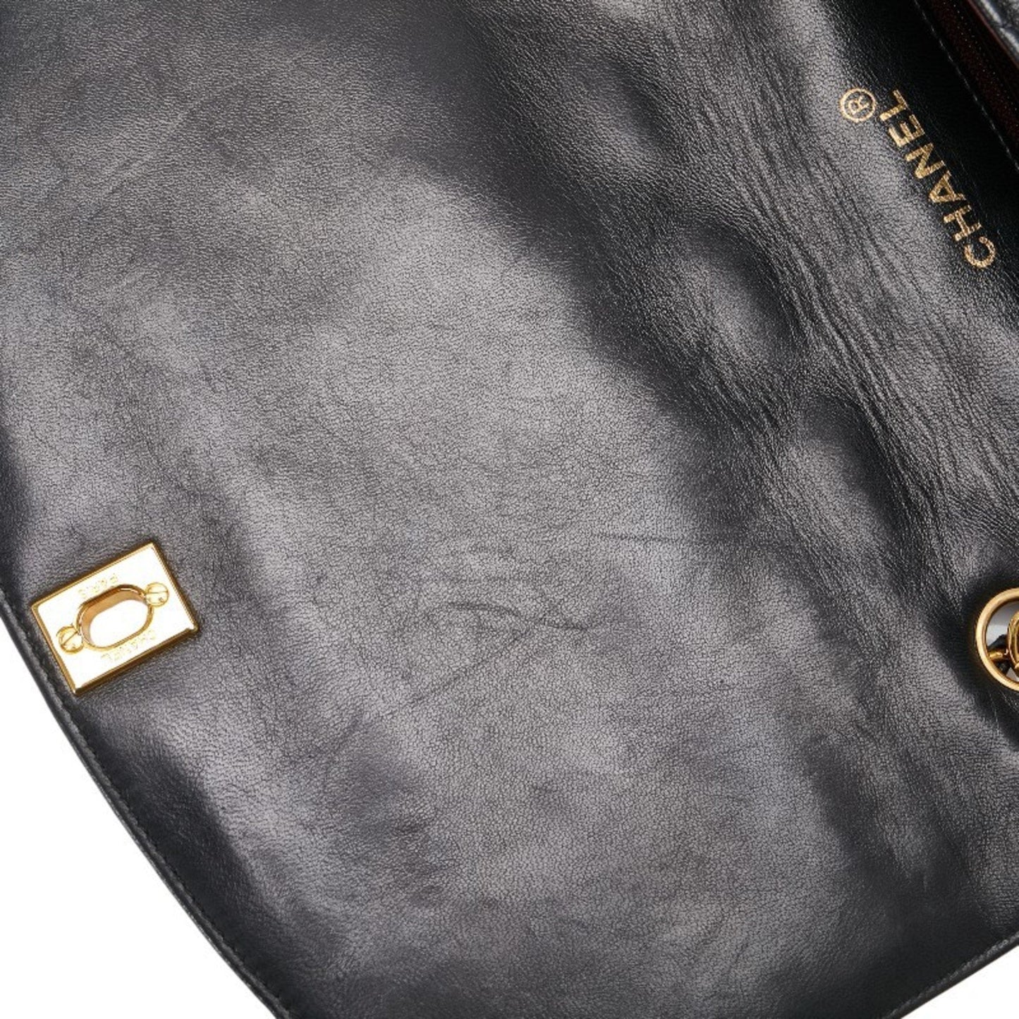 Chanel Sac Diana en cuir noir