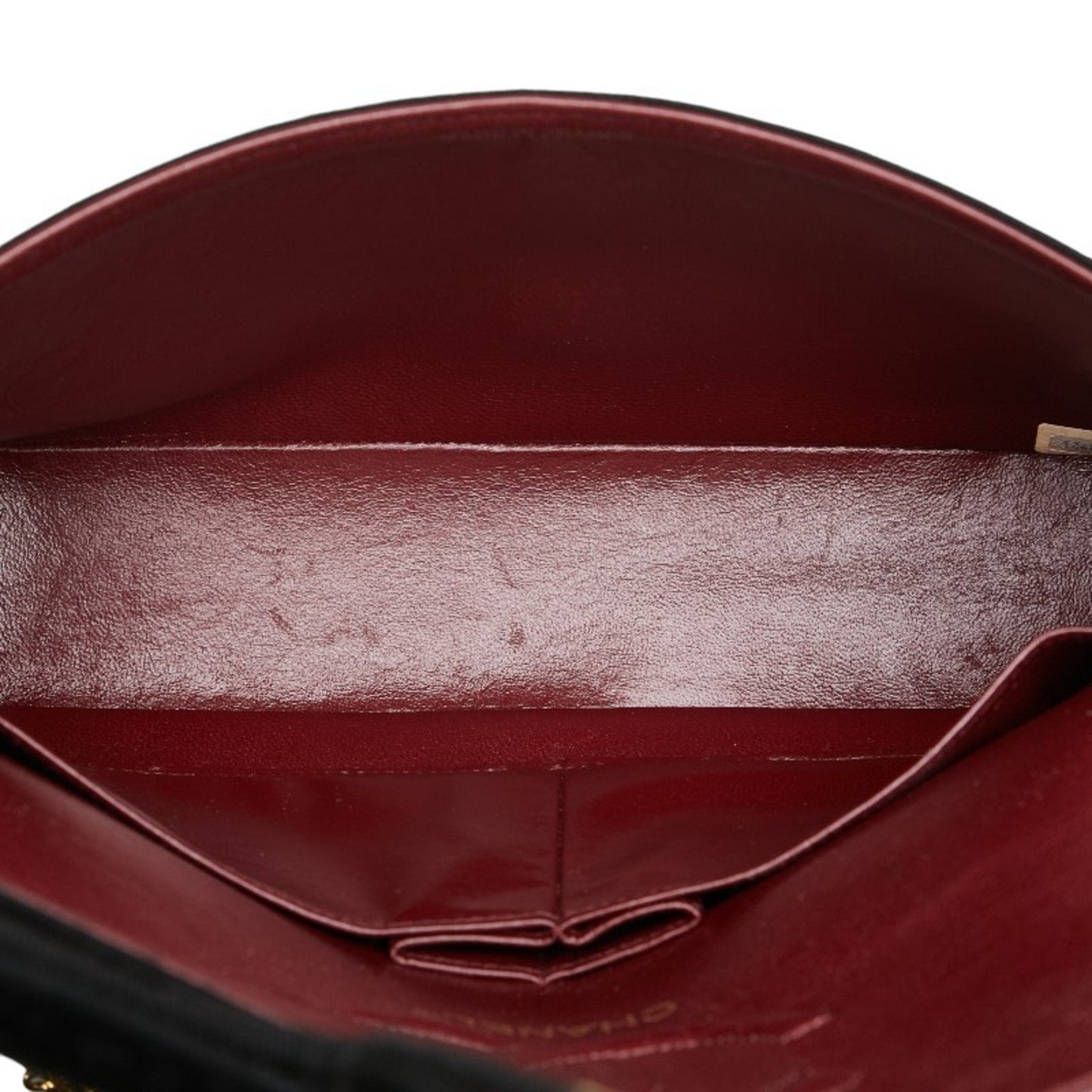 Chanel Sac Double Flap en coton noir