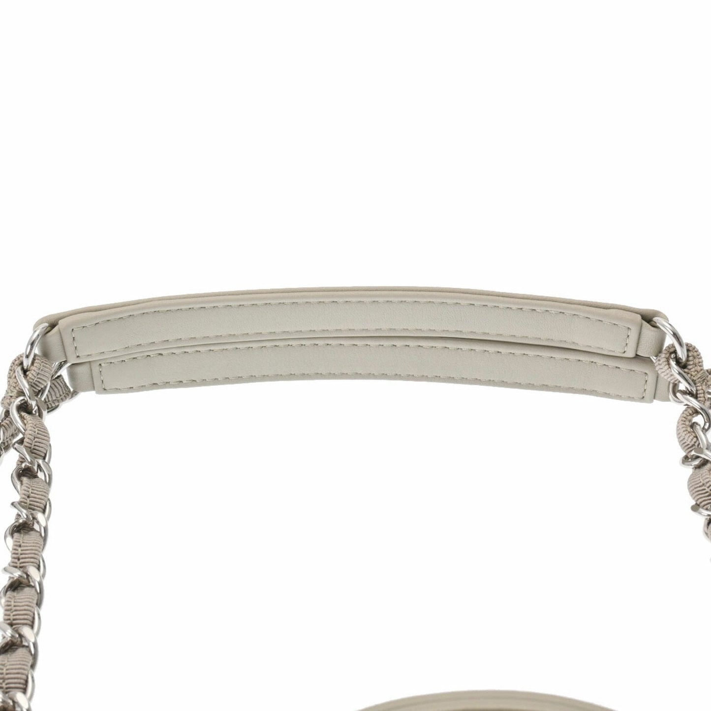 Chanel Sac Deauville en toile gris
