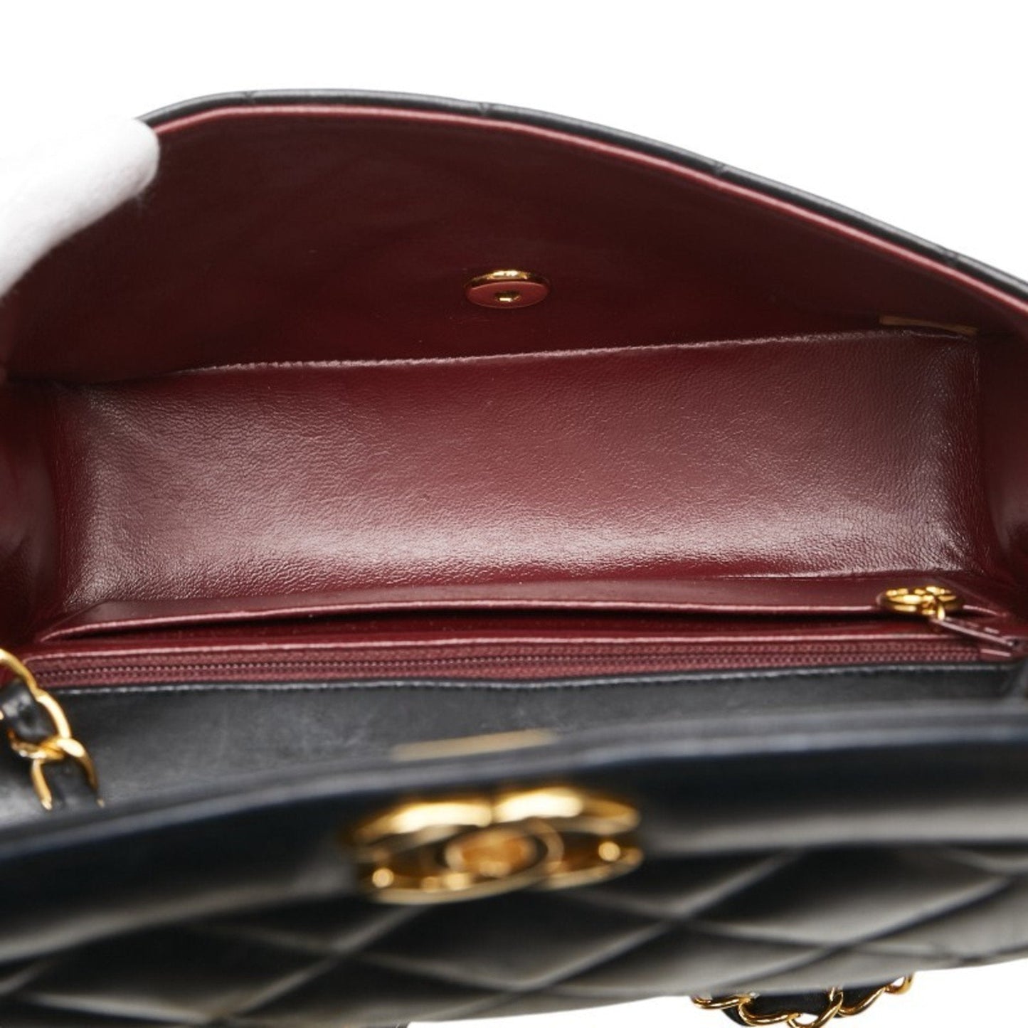 Chanel Sac Diana en cuir noir