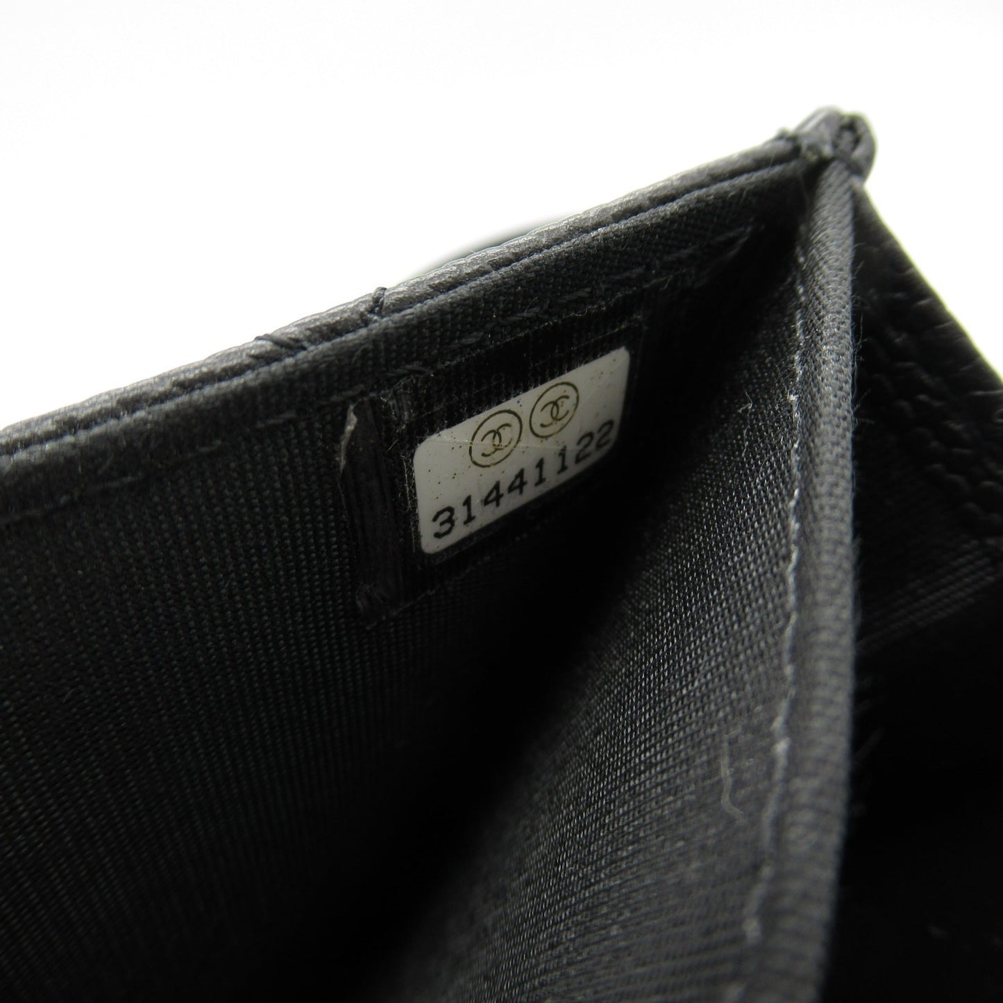 Chanel Sac Boy en cuir noir