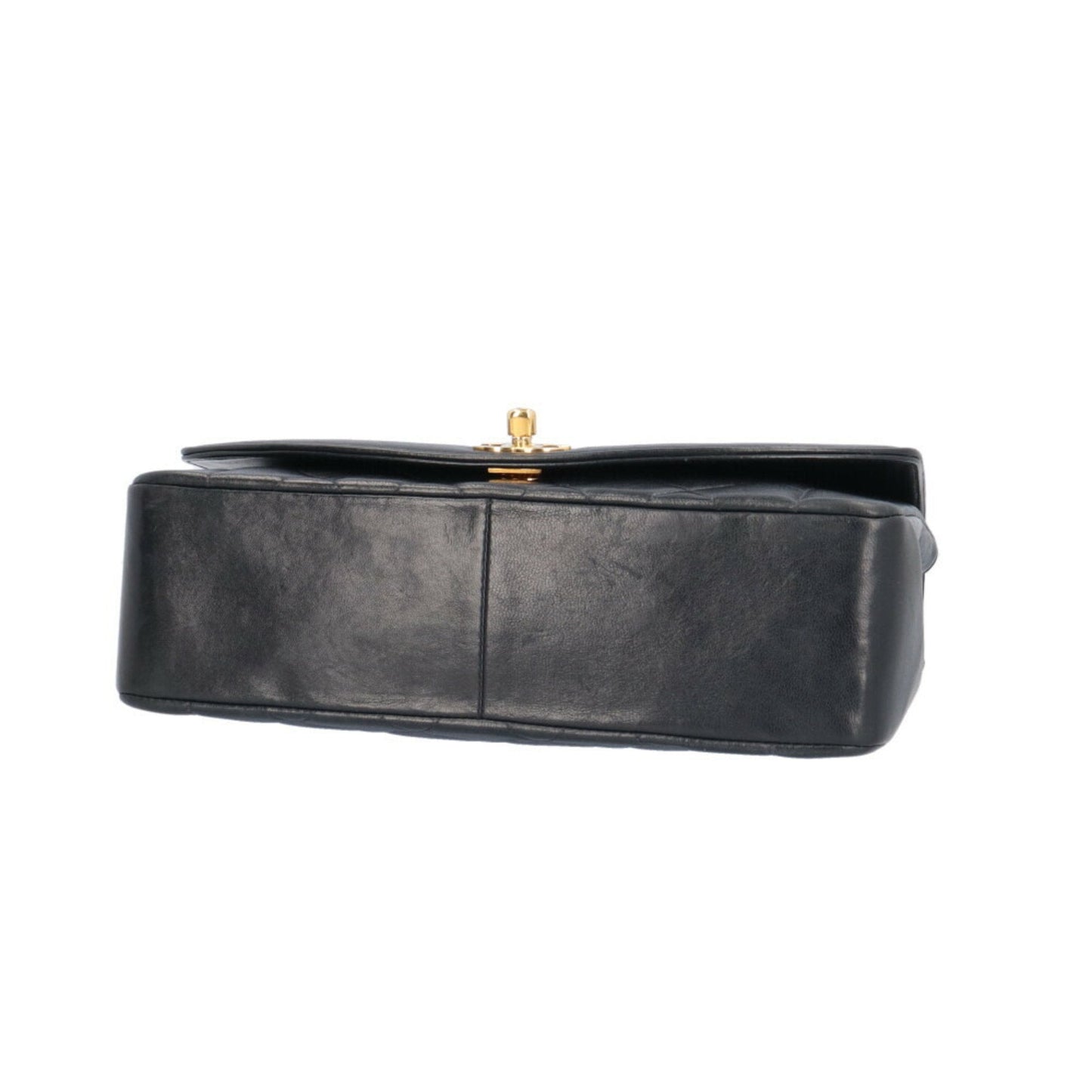 Chanel Sac Diana en cuir bleu