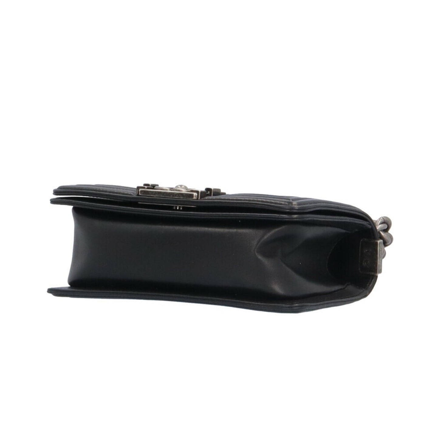 Chanel Sac Boy en cuir noir
