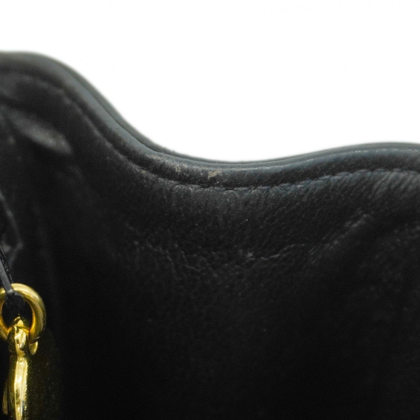 Chanel Sac Mademoiselle en cuir verni noir