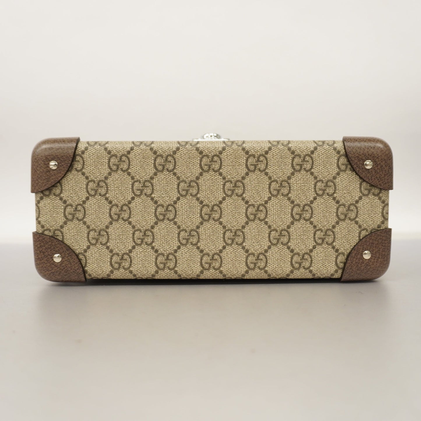 Gucci Bamboo 2WAY Bag 533623 Women's GG Supreme,Leather Handbag,Shoulder