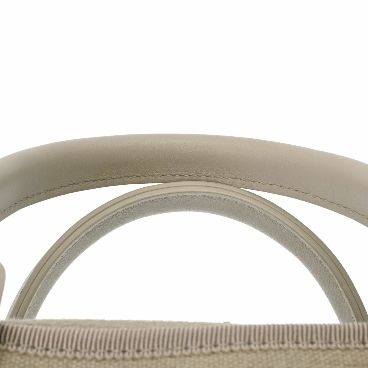 Chanel Sac Deauville en toile gris