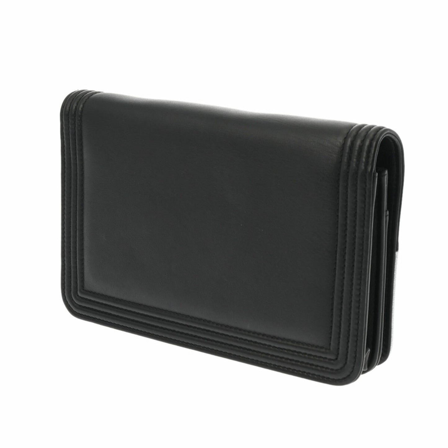 Chanel Sac Boy en cuir noir