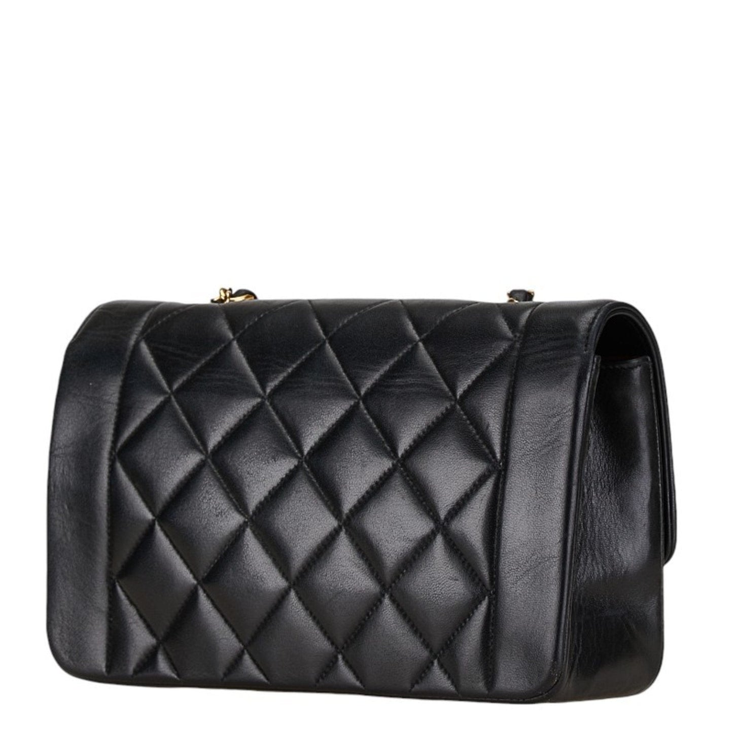 Chanel Sac Diana en cuir noir