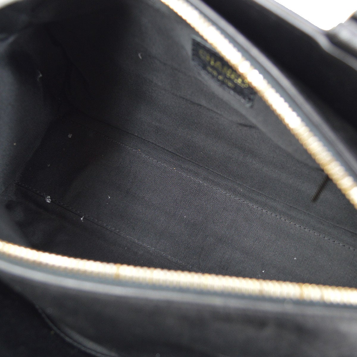 CHANEL 2001-2003 Black Lambskin Choco Bar Handbag