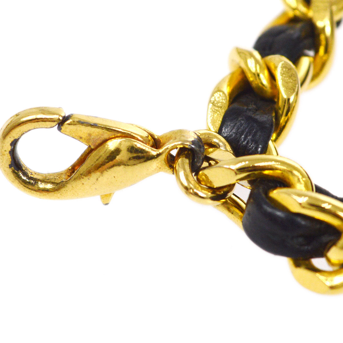 CHANEL 1990s Black Lambskin Belt Bag Micro