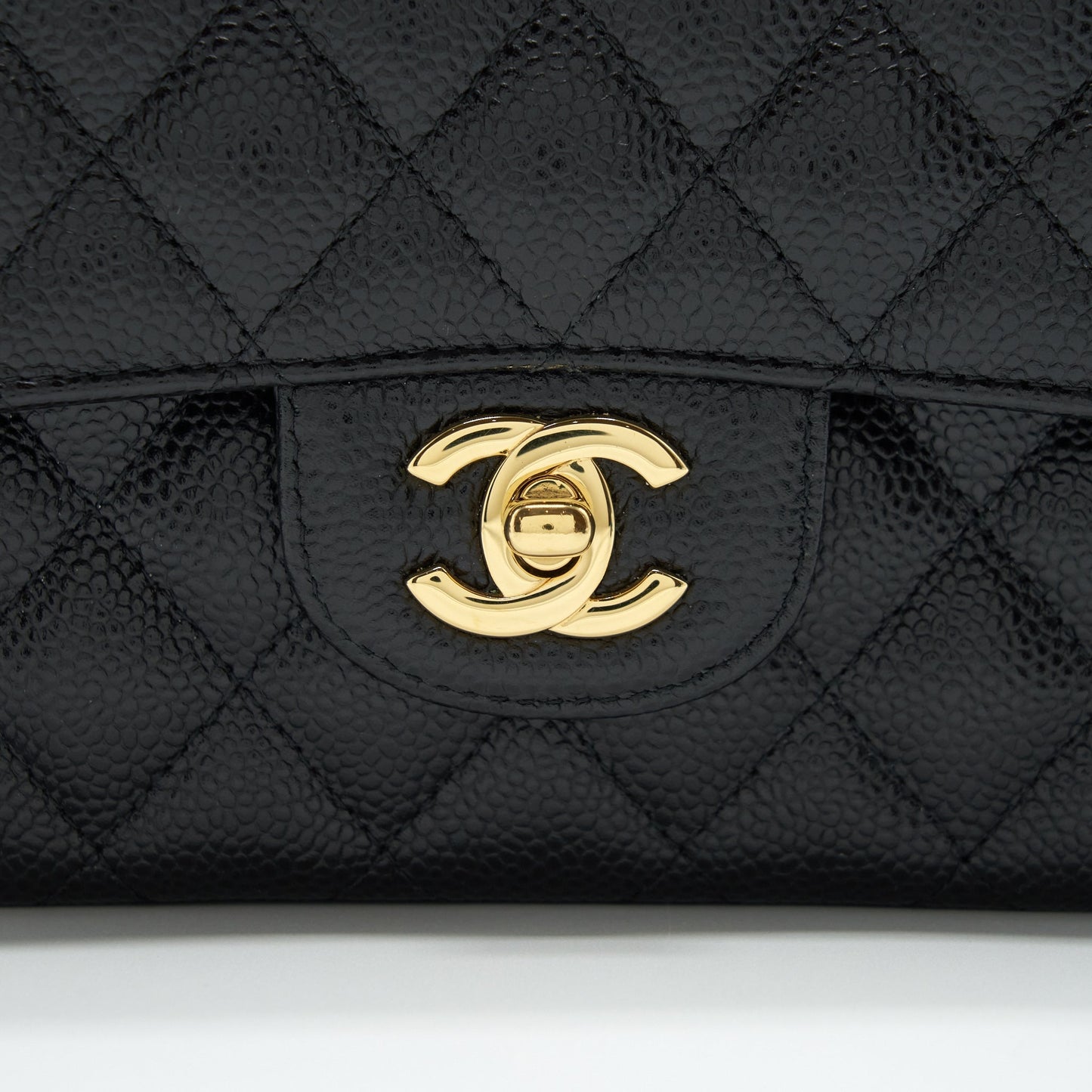 Chanel Classic Double Flap Bag Caviar Black GHW