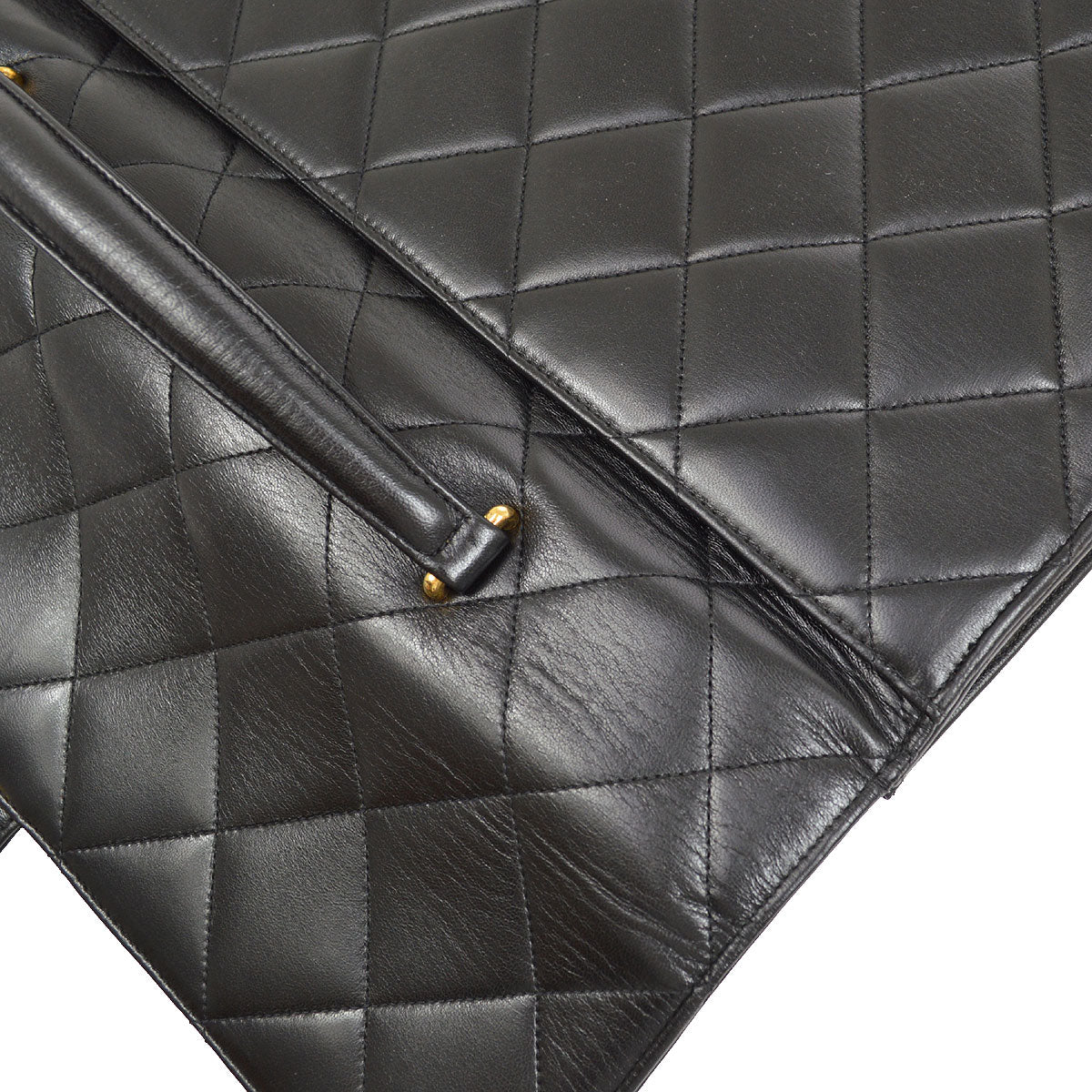 CHANEL 1996-1997 Black Lambskin Briefcase