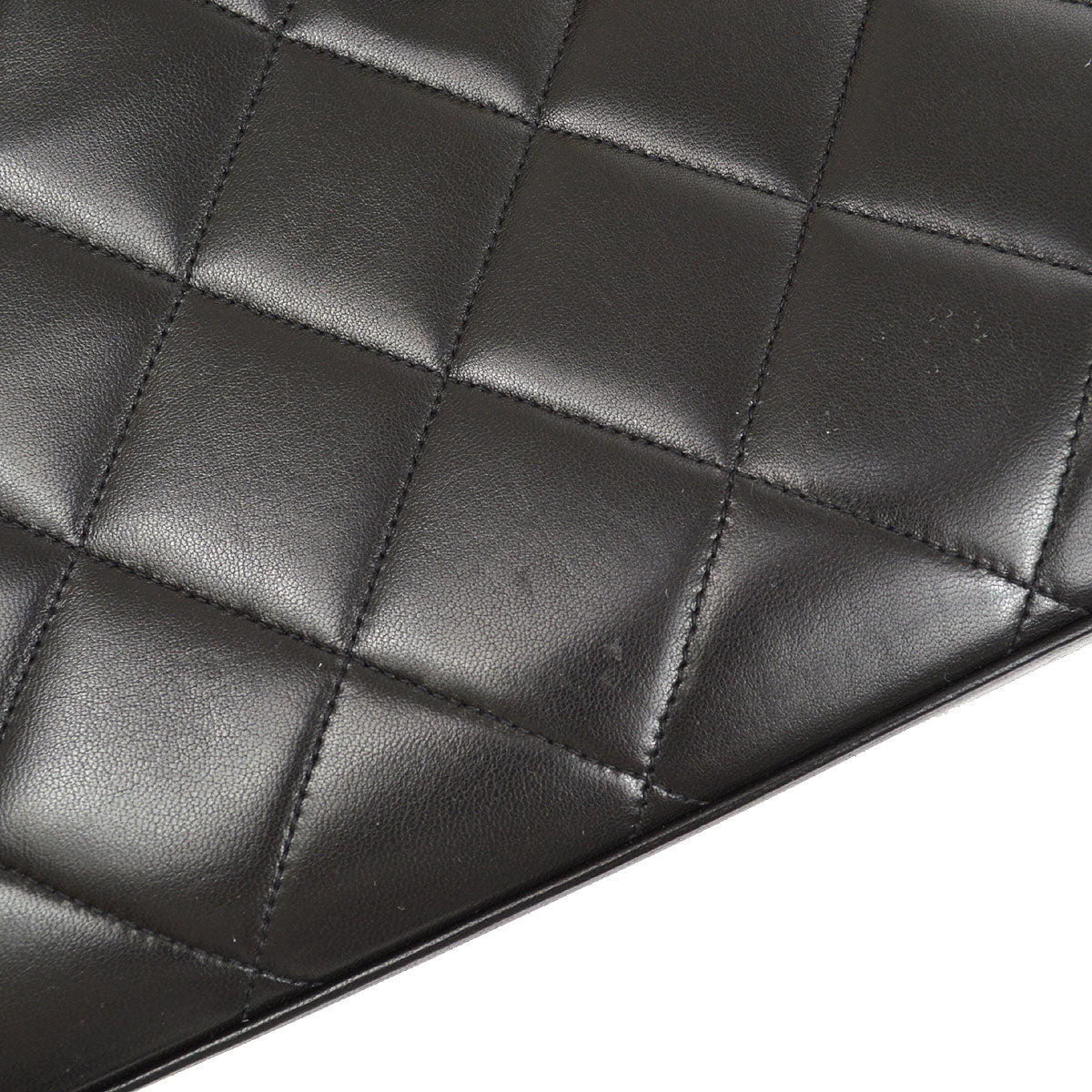 CHANEL 1996-1997 Black Lambskin Briefcase