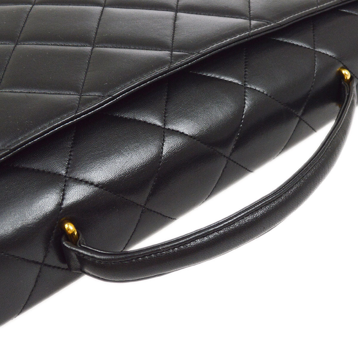 CHANEL 1996-1997 Black Lambskin Briefcase